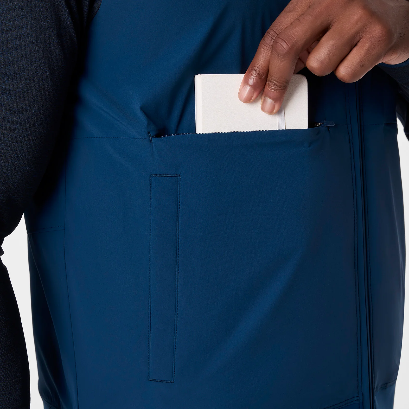 men's Team USA Blue FIGS x Team USA Off-Shift - Float Bomber Vest™ - Image 8