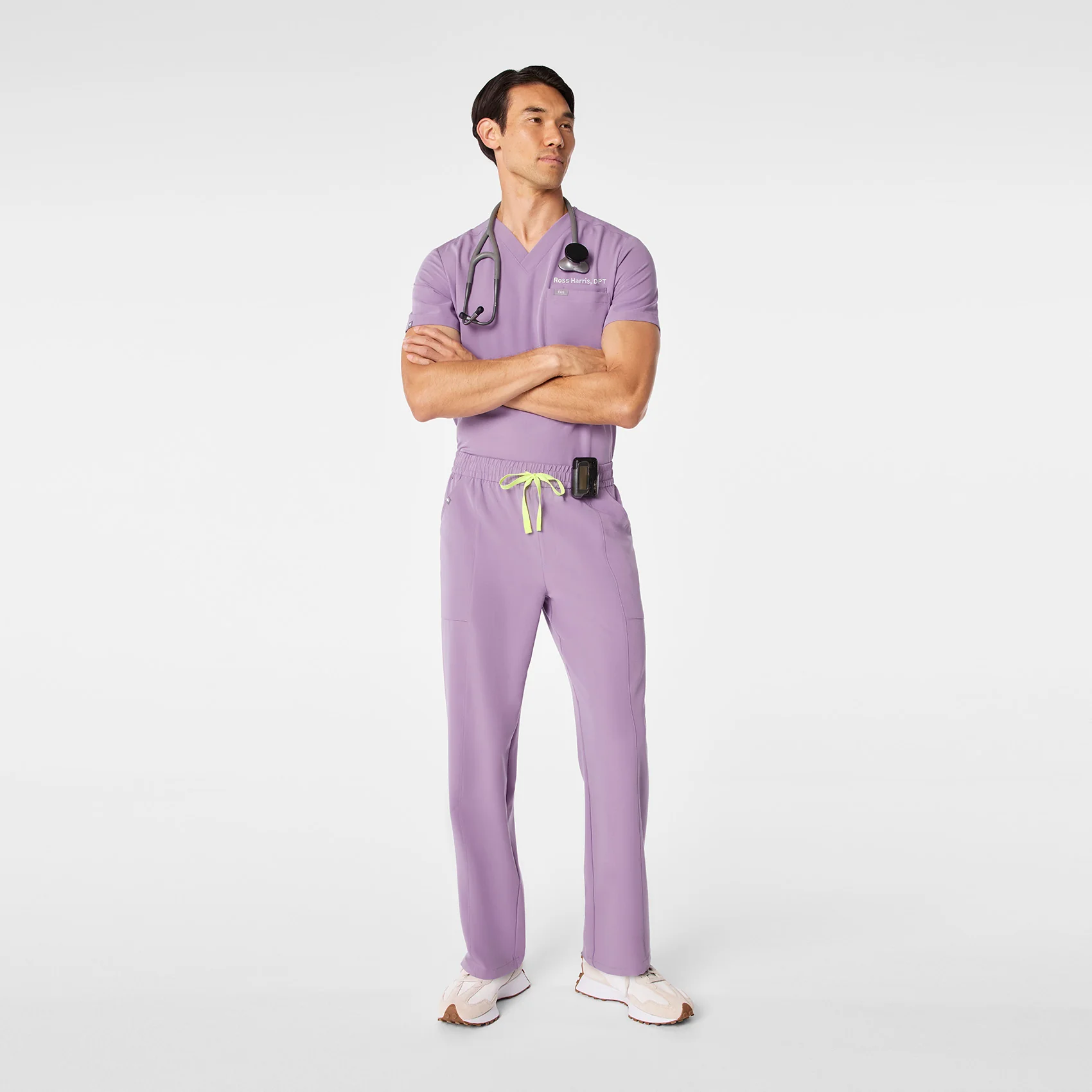 men's Purple Haze Vernon - Relaxed Straight Leg Scrub Pant - Image 2