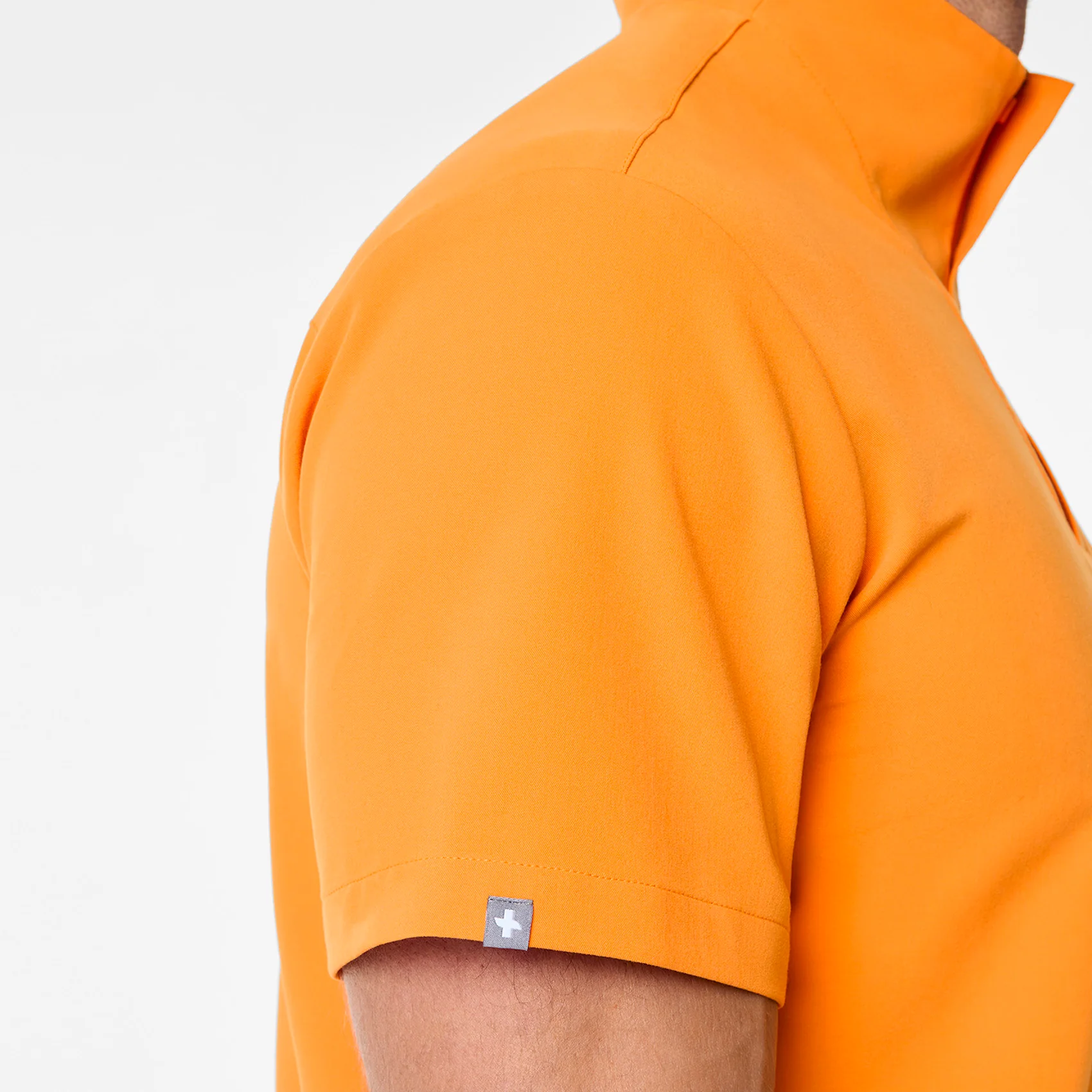 men's Creamsicle Walden Mock Neck - Scrub Top - Image 6