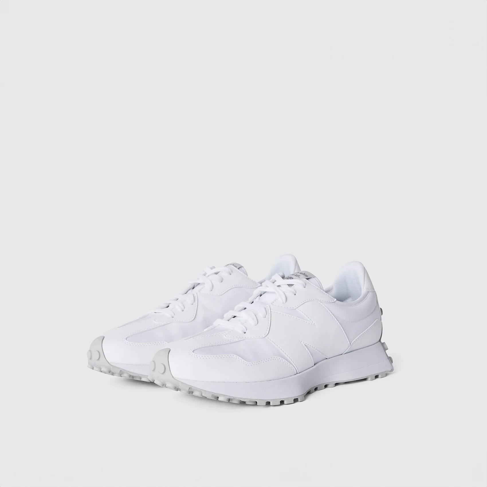 unisex White FIGS | New Balance 327