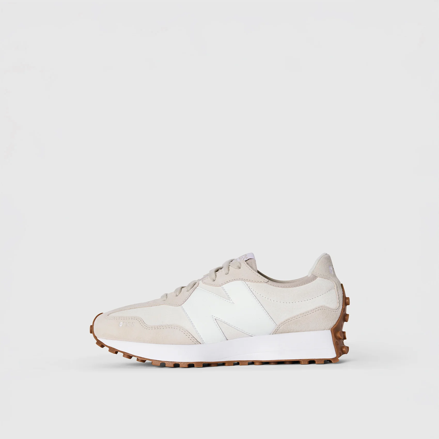 unisex Cream FIGS | New Balance 327 - Image 3