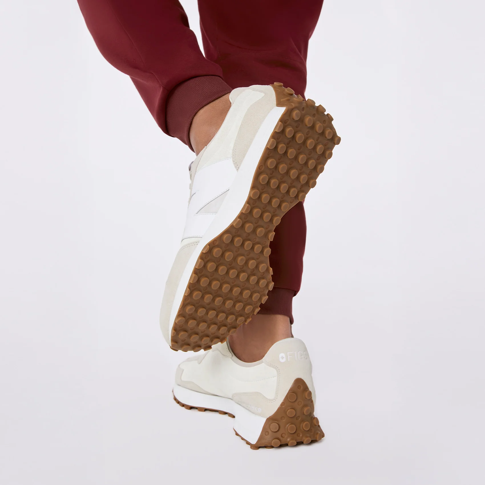 unisex Cream FIGS | New Balance 327 - Image 9
