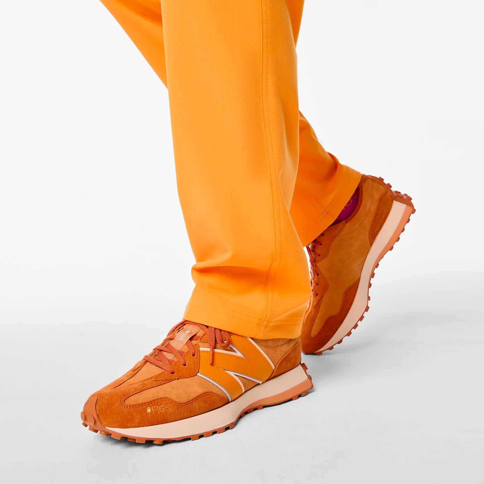 unisex Creamsicle FIGS | New Balance 327 - Image 10