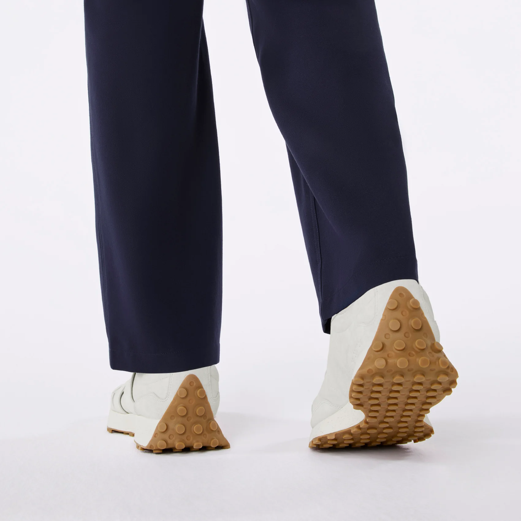 unisex Light Grey FIGS | New Balance 327 - Image 9