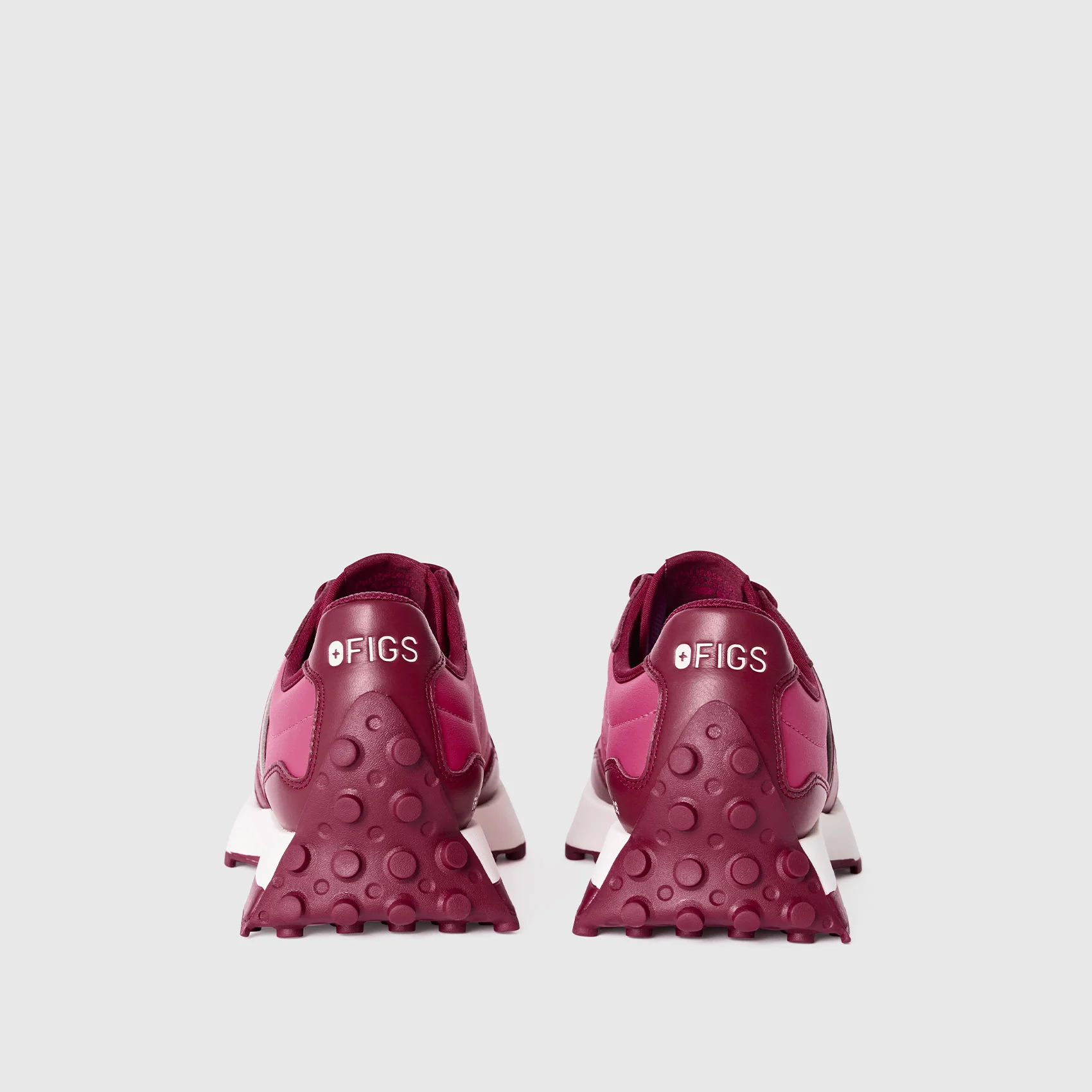 unisex Deep Cranberry FIGS | New Balance 327 - Image 4