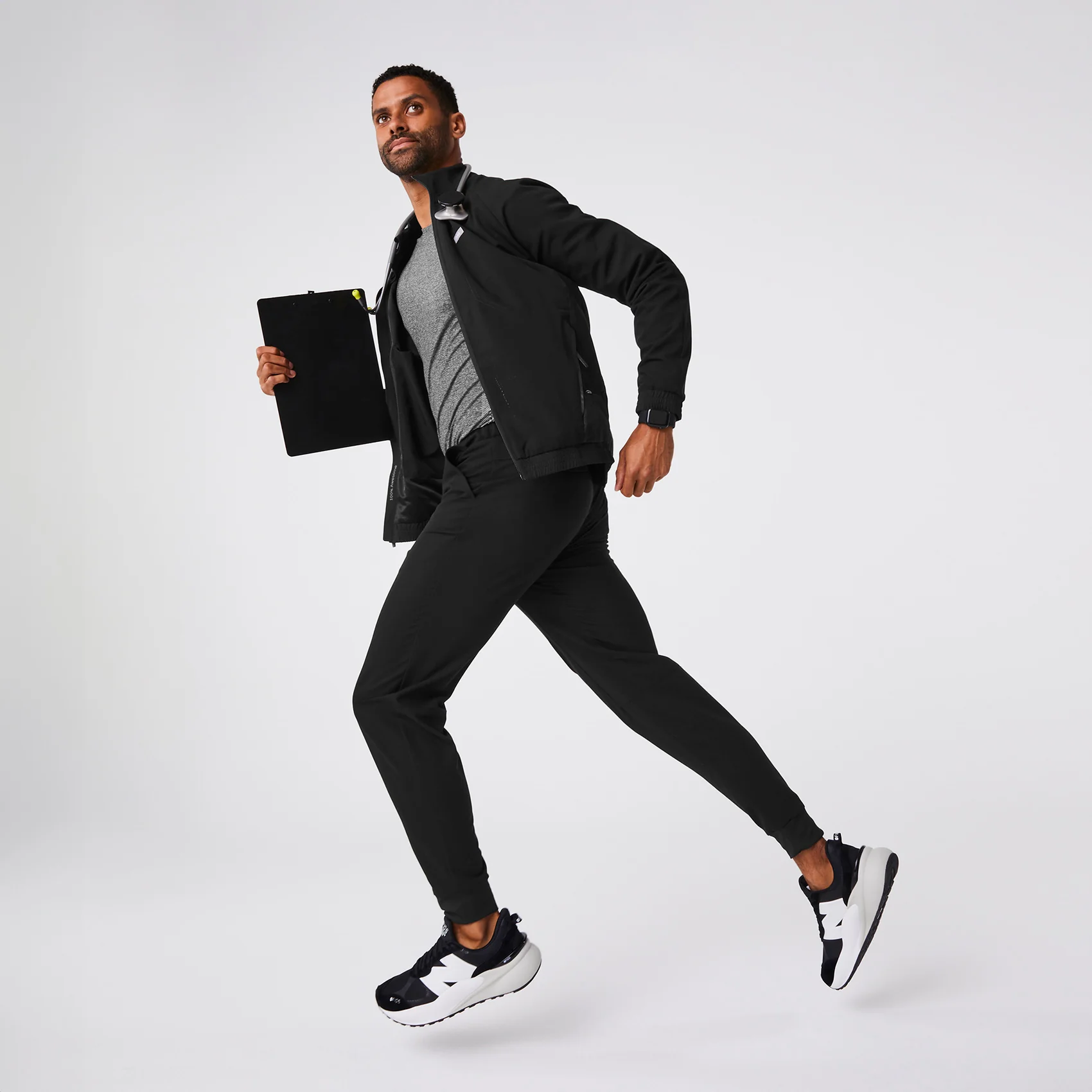 unisex Black FIGS | New Balance 3447 - Image 6