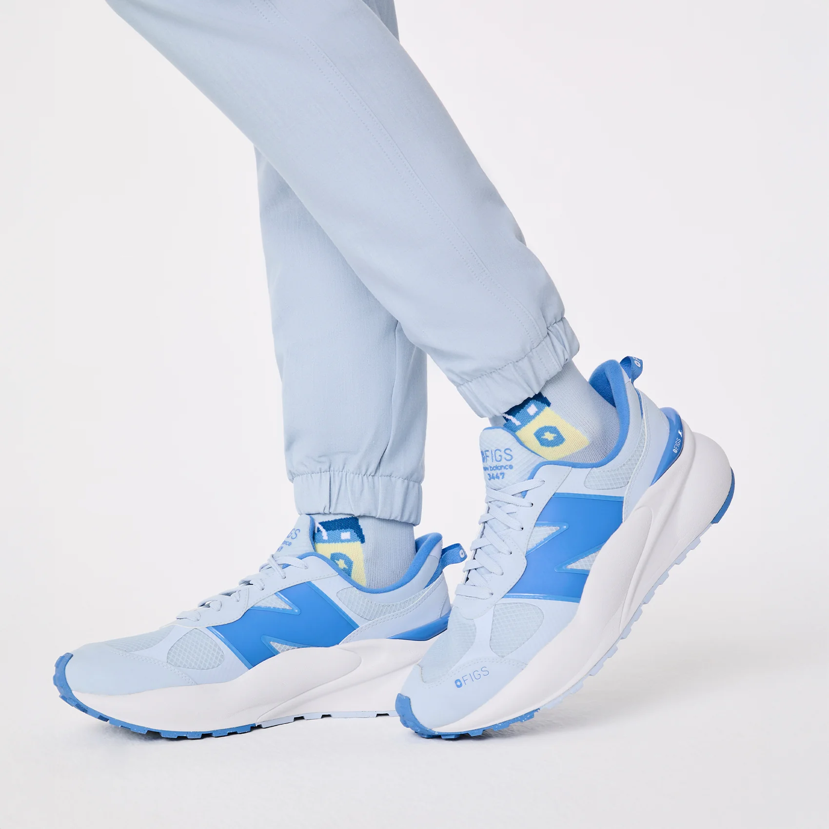 unisex Chambray FIGS | New Balance 3447 - Image 6