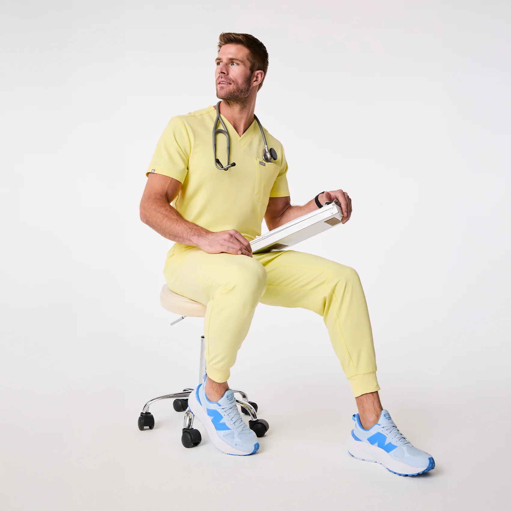 unisex Chambray FIGS | New Balance 3447 - Image 9