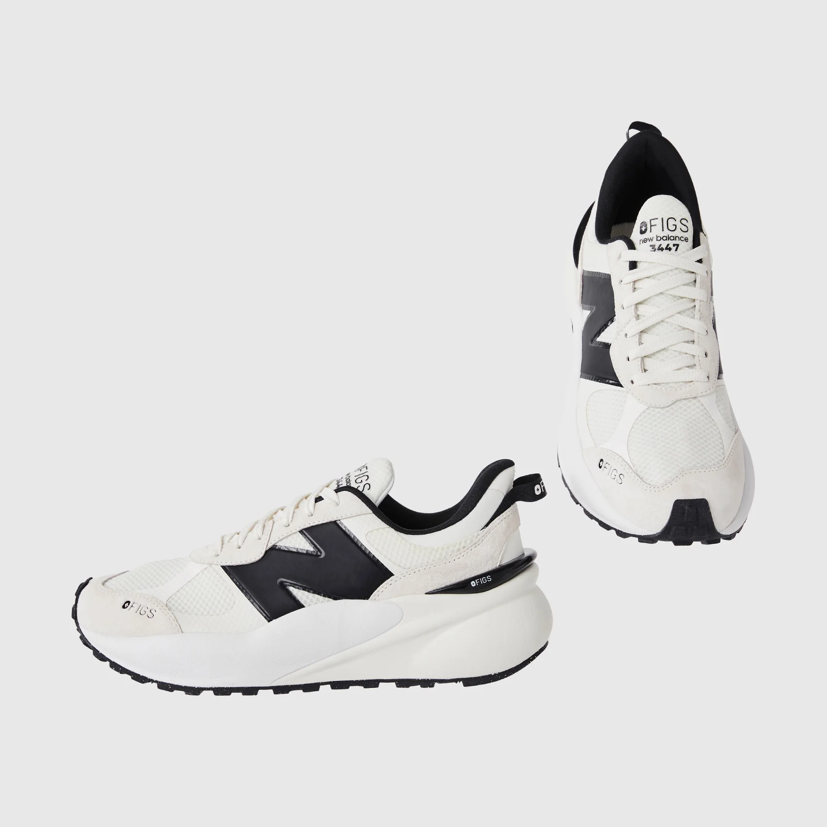unisex Cream FIGS | New Balance 3447 - Image 5