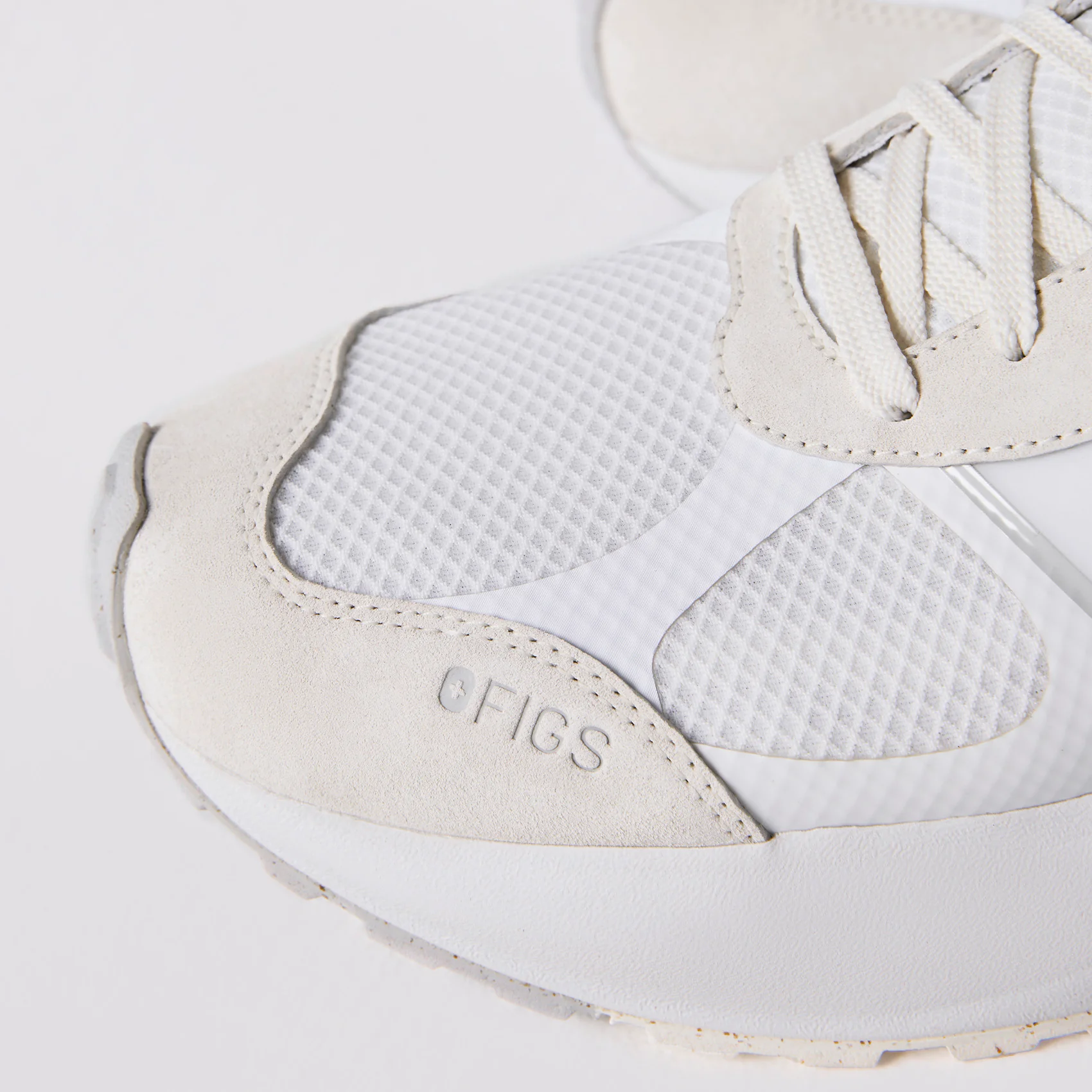unisex Cream/Grey FIGS | New Balance 3447 - Image 12