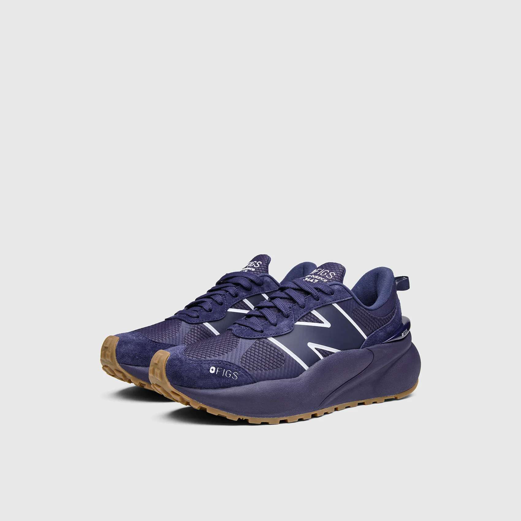 unisex Navy FIGS | New Balance 3447
