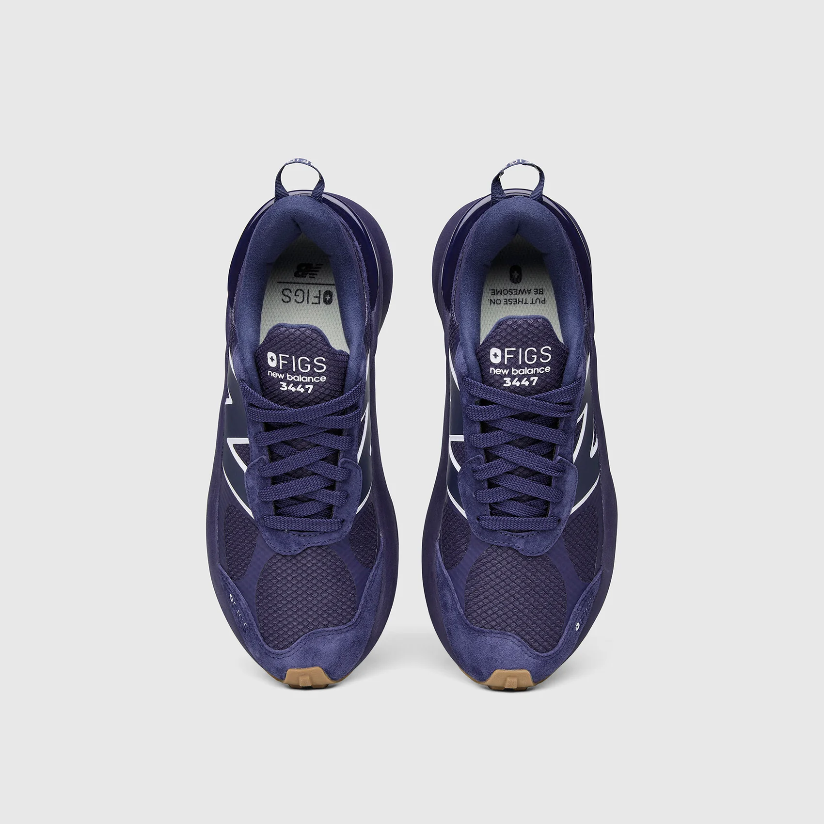 unisex Navy FIGS | New Balance 3447 - Image 2