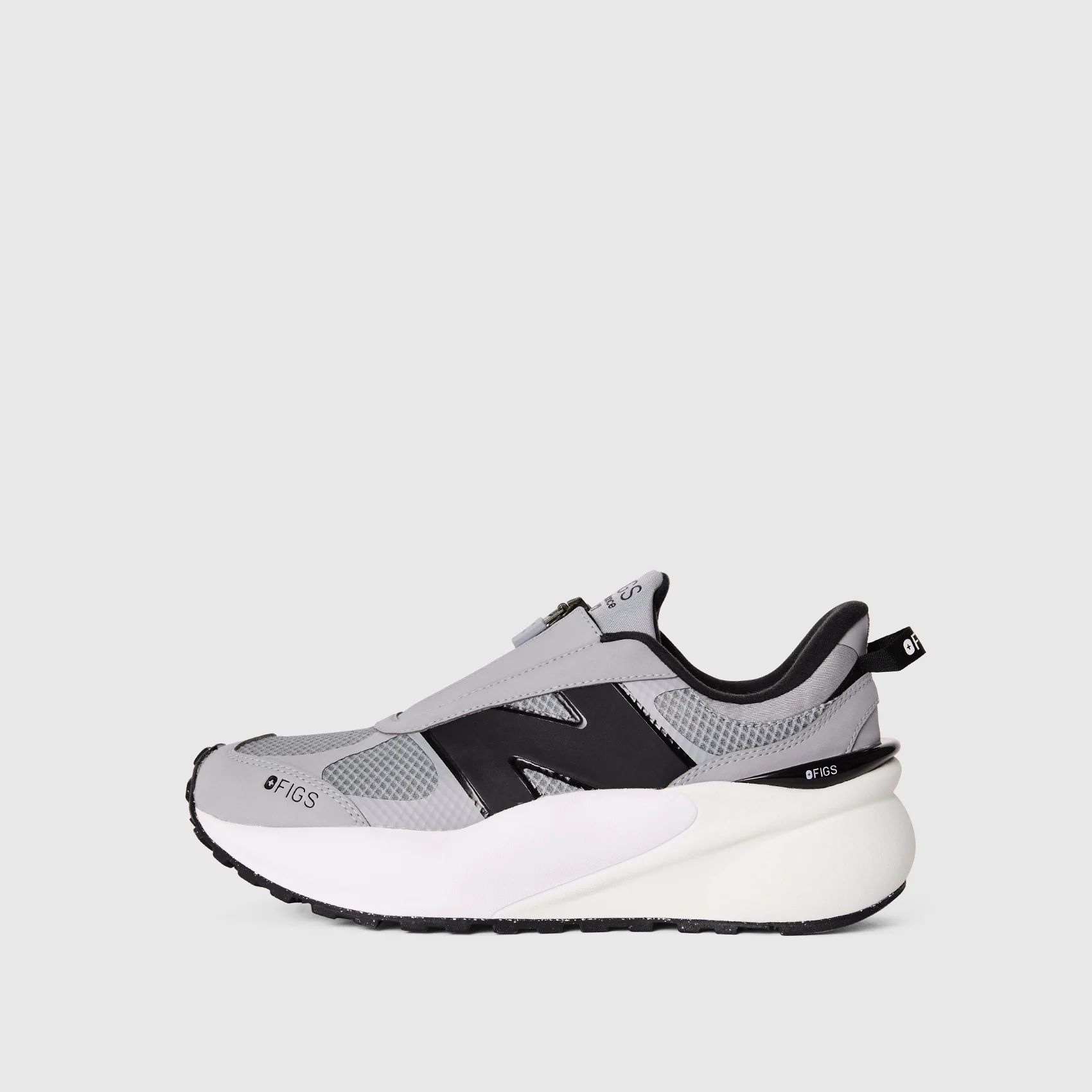 unisex Graphite FIGS | New Balance 3447 Zip - Image 3