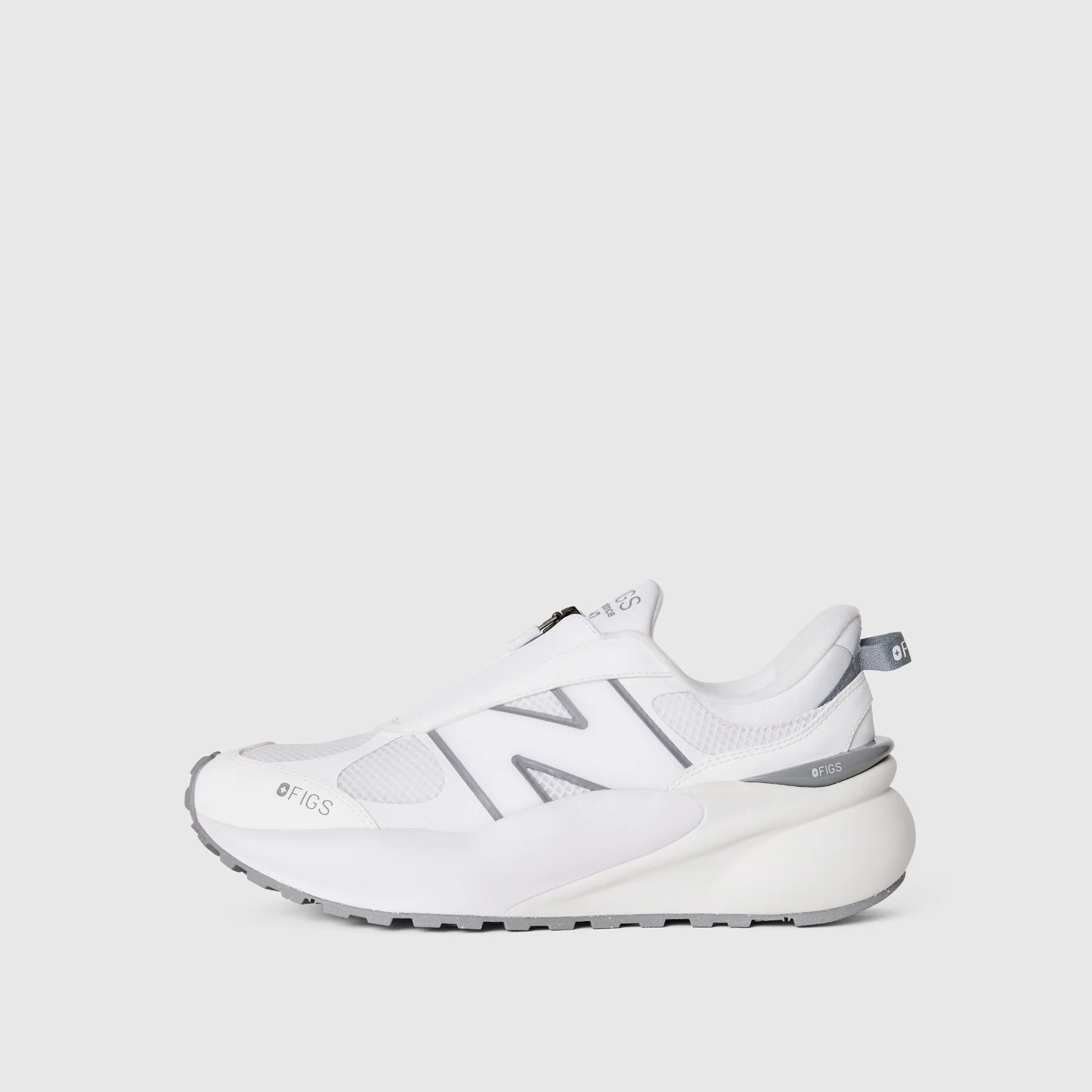 unisex White FIGS | New Balance 3447 Zip - Image 3
