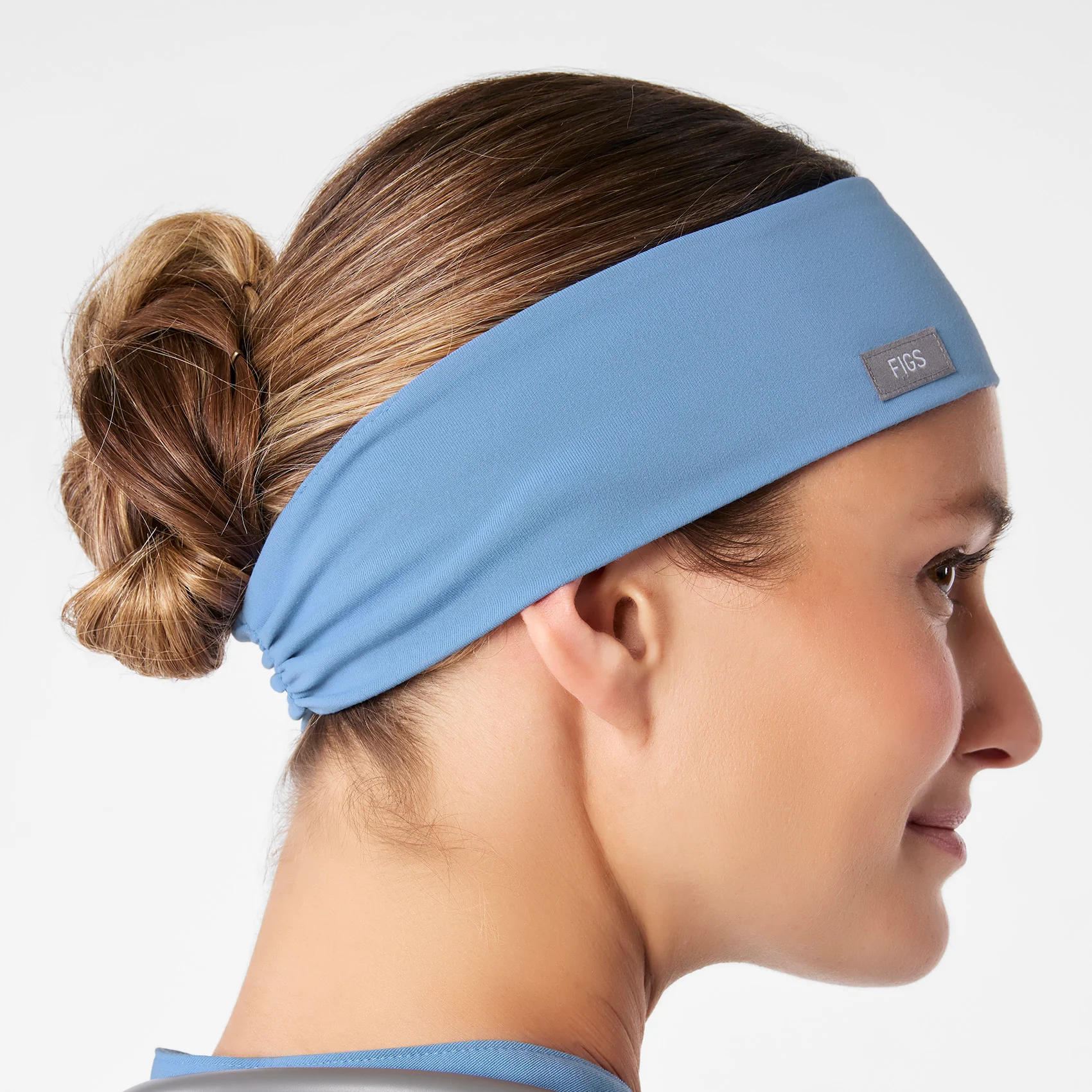 Ceil Blue Cinched Headband - Image 2