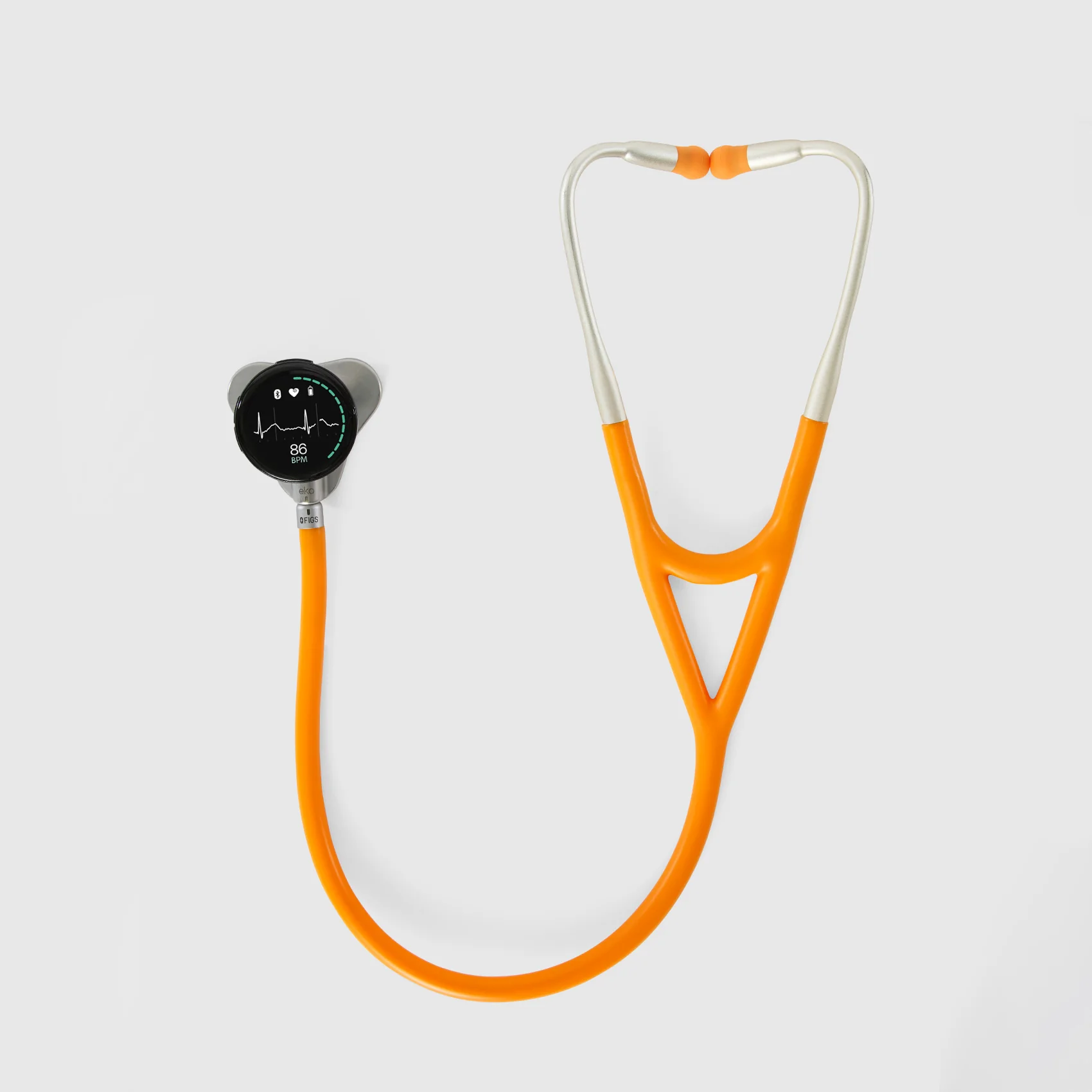 Creamsicle FIGS | Eko CORE 500 Digital Stethoscope™ - Earpiece - Image 2