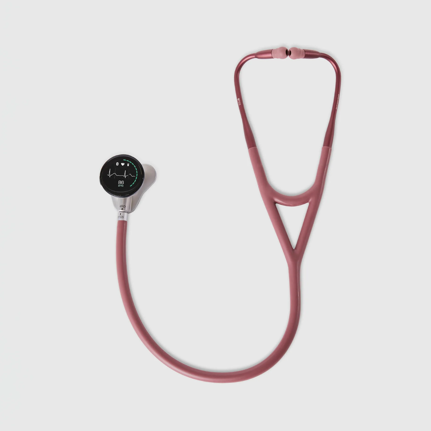 Mauve FIGS | Eko CORE 500 Digital Stethoscope™ - Earpiece - Image 5