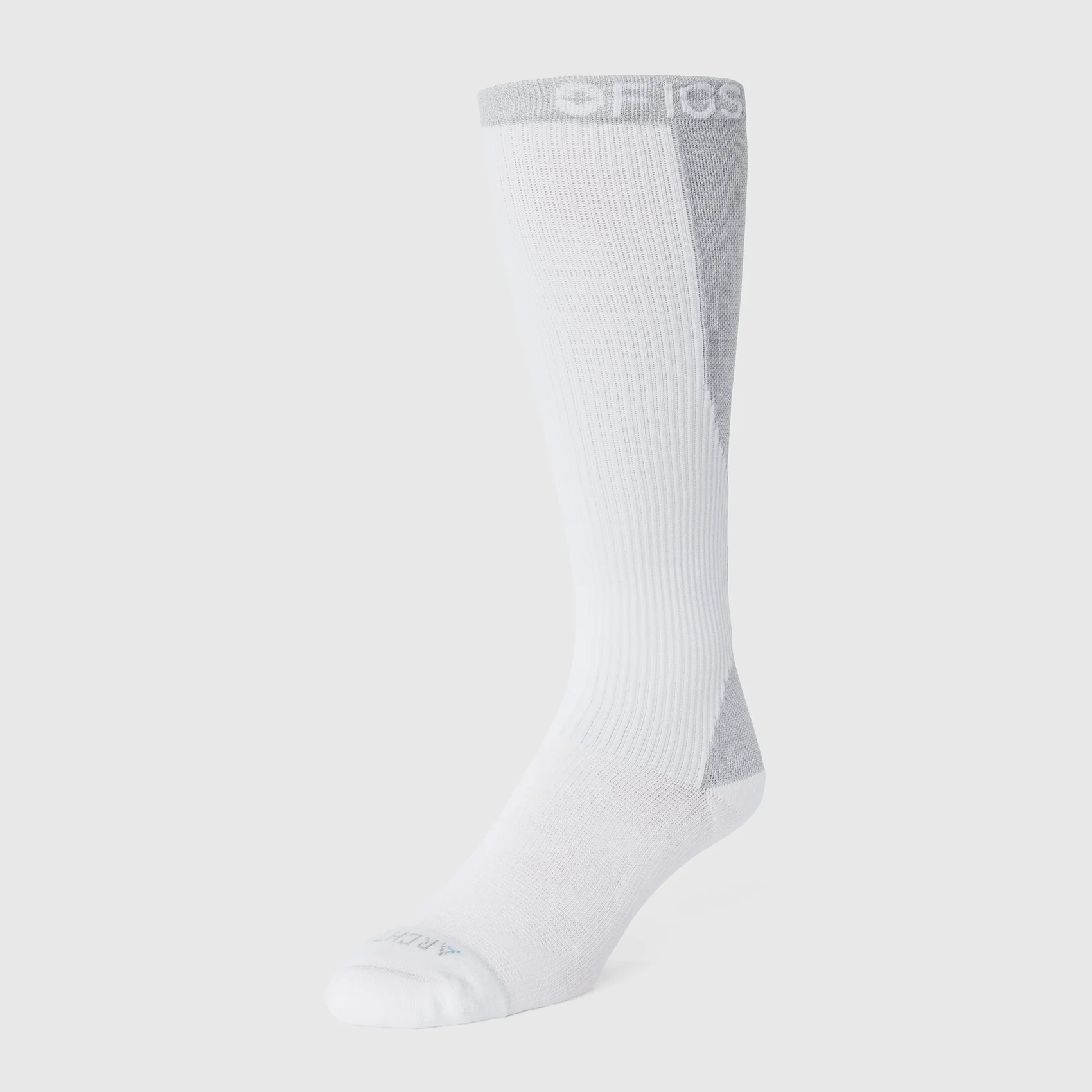 unisex Optic White FIGS | ArchTek® 20-30 mmHG - Compression Socks