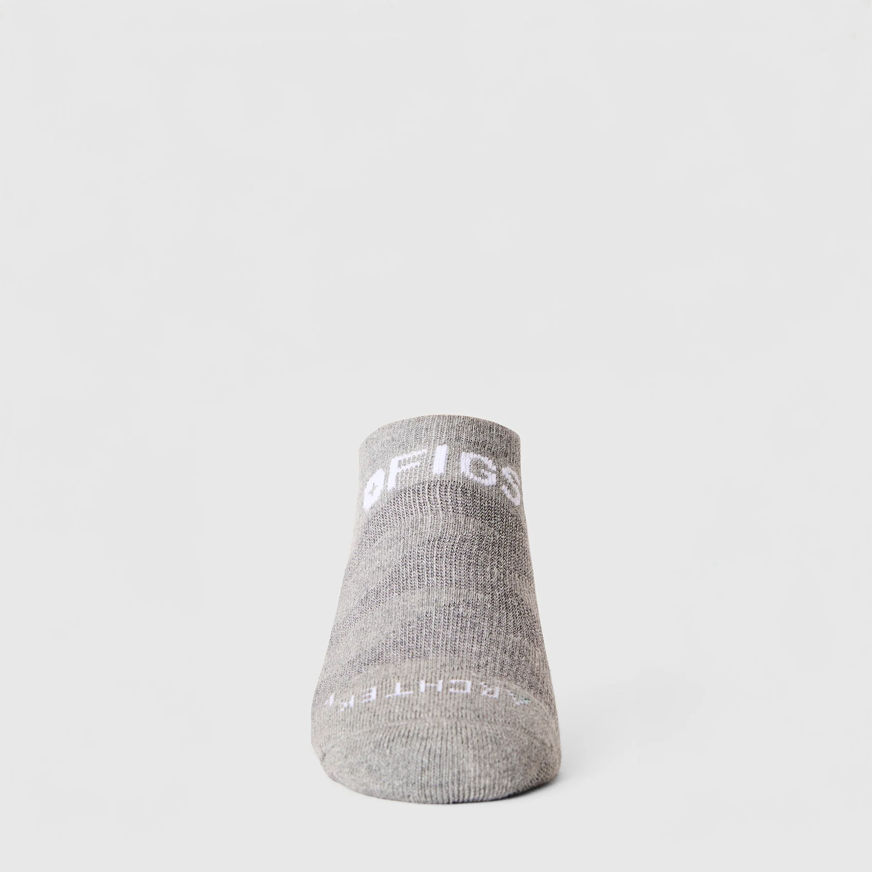 unisex Grey FIGS | ArchTek® - Ankle Socks - Image 3