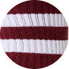 unisex Burgundy Stripe FIGS | ArchTek® 15-20 mmHg - Crew Compression Socks - Image 5