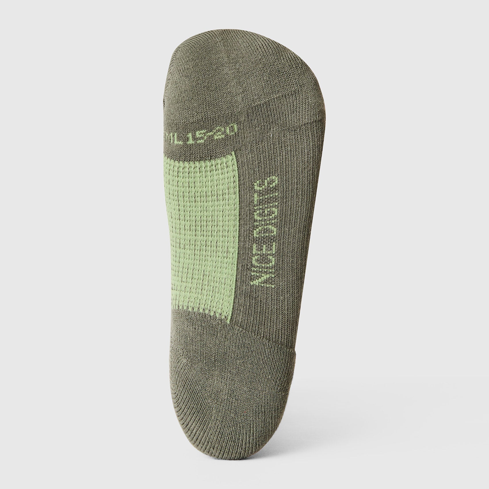 unisex Moss Stripe FIGS | ArchTek® 15-20 mmHg - Crew Compression Socks - Image 2