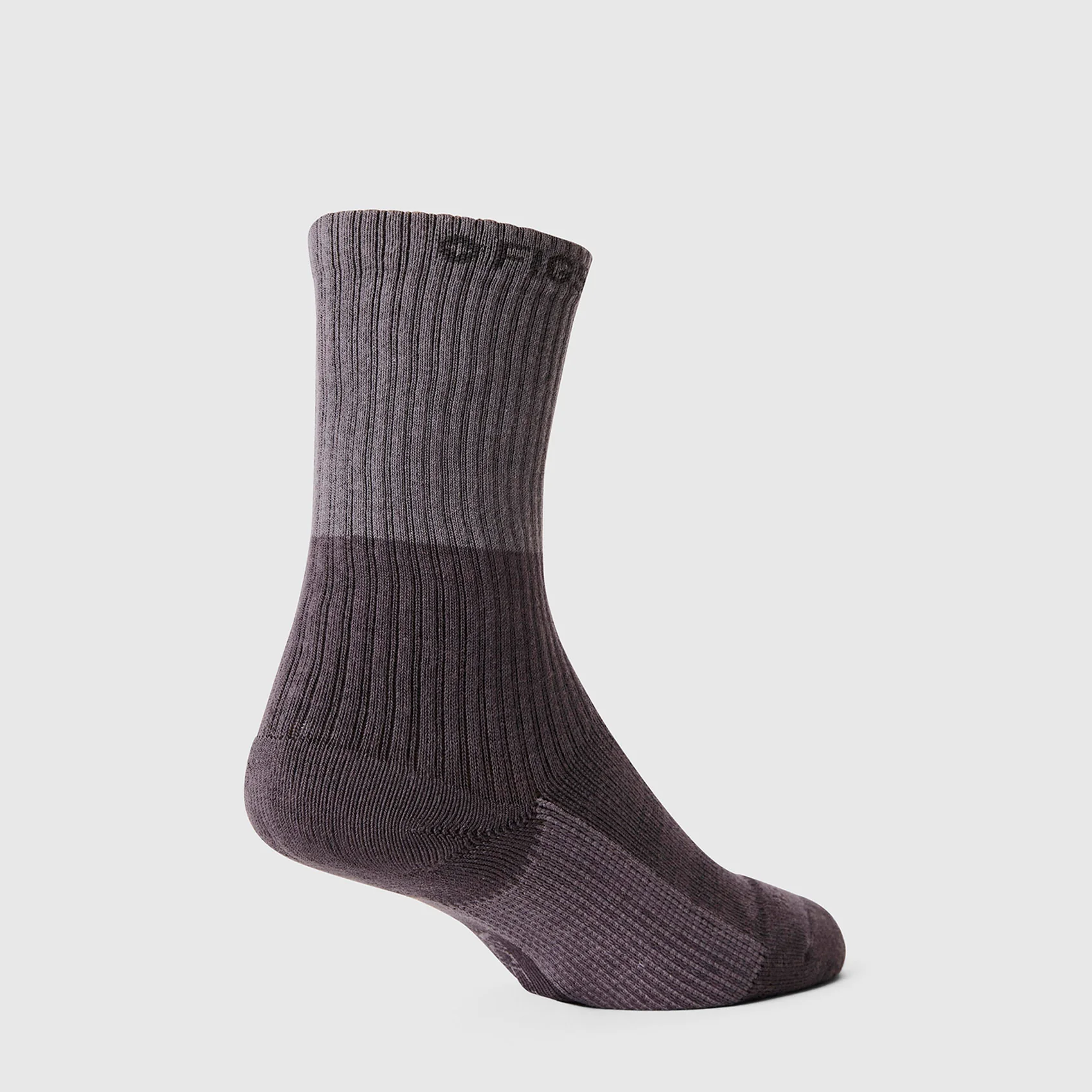 unisex Charcoal Two Tone FIGS | ArchTek® 15-20 mmHg - Crew Compression Socks - Image 4