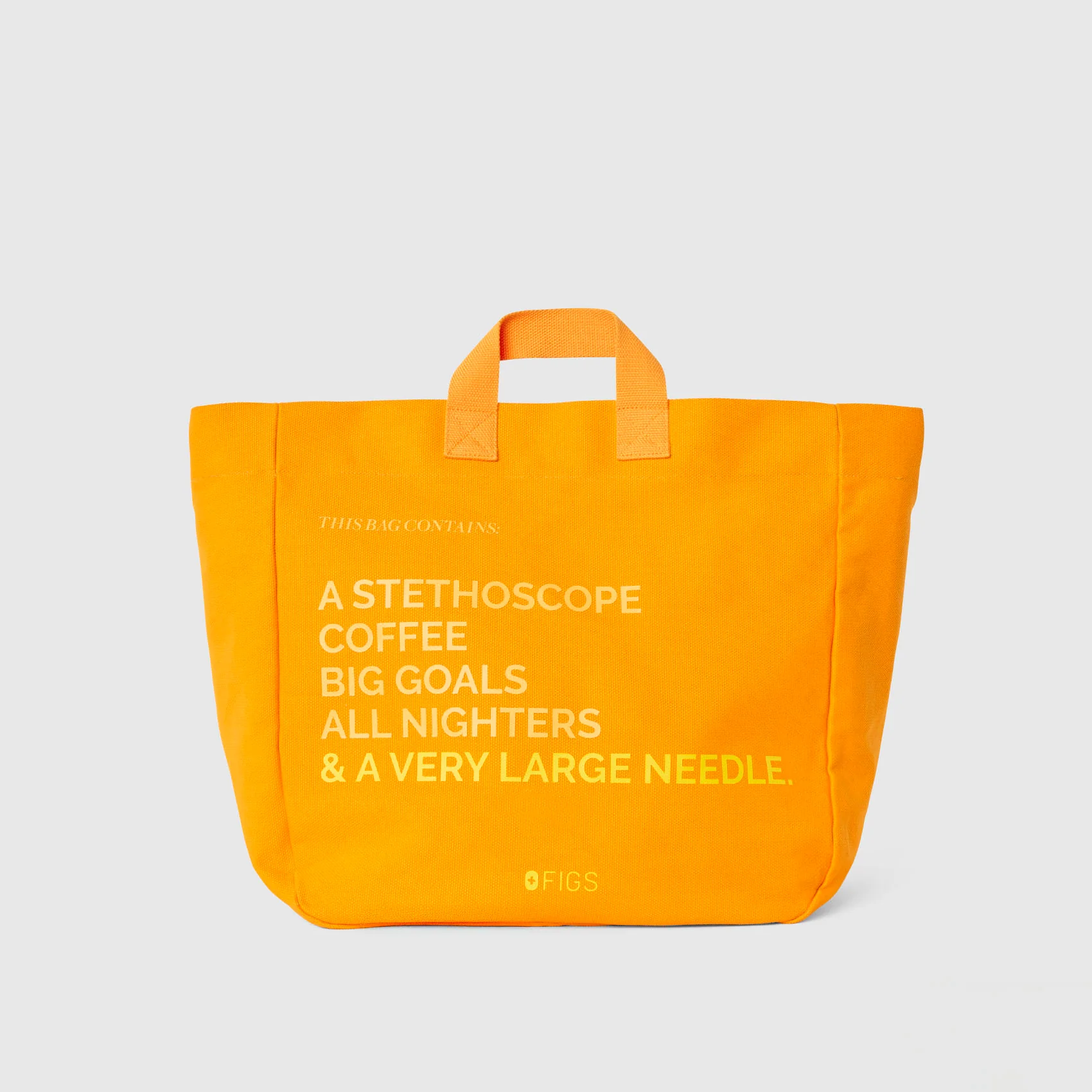 Creamsicle A Very Large Needle - Detachable Strap Tote - Image 2