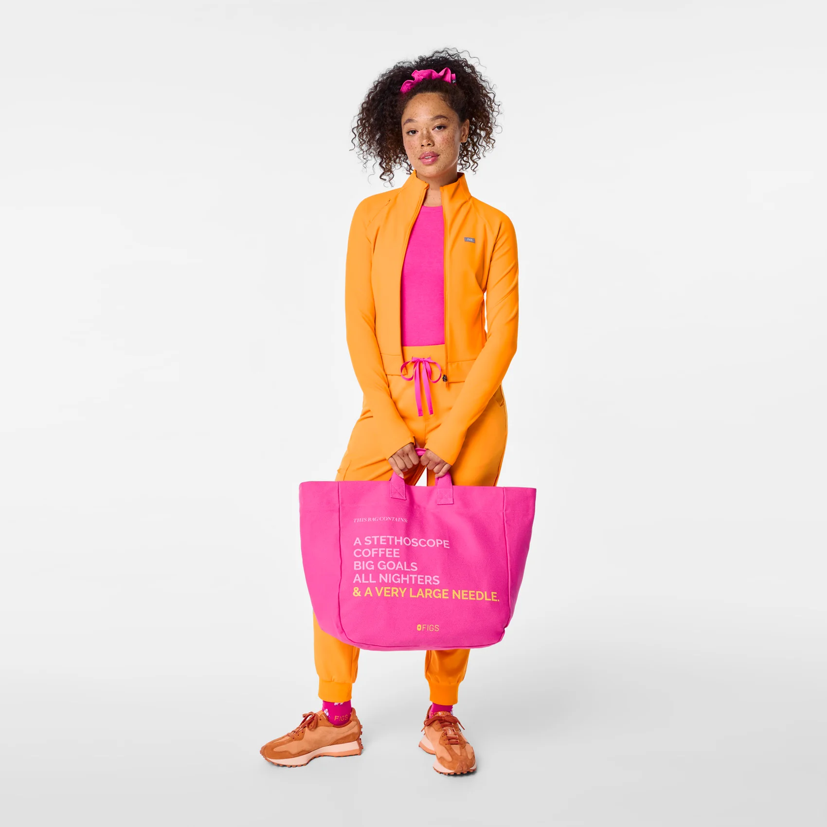 Rapid Response Pink A Very Large Needle - Detachable Strap Tote - Image 6
