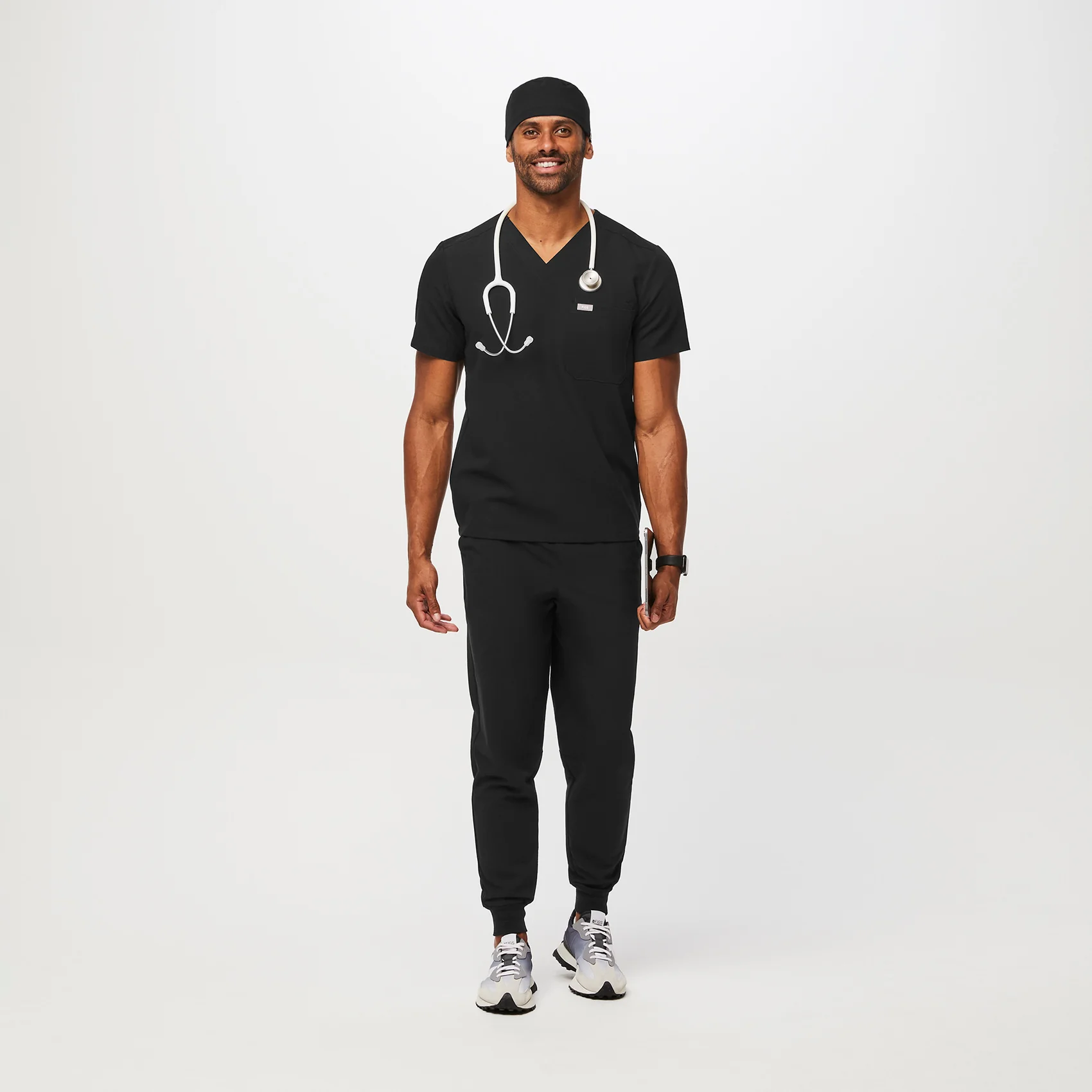 Black Modern - Classic Scrub Cap Buttonholes - Image 10