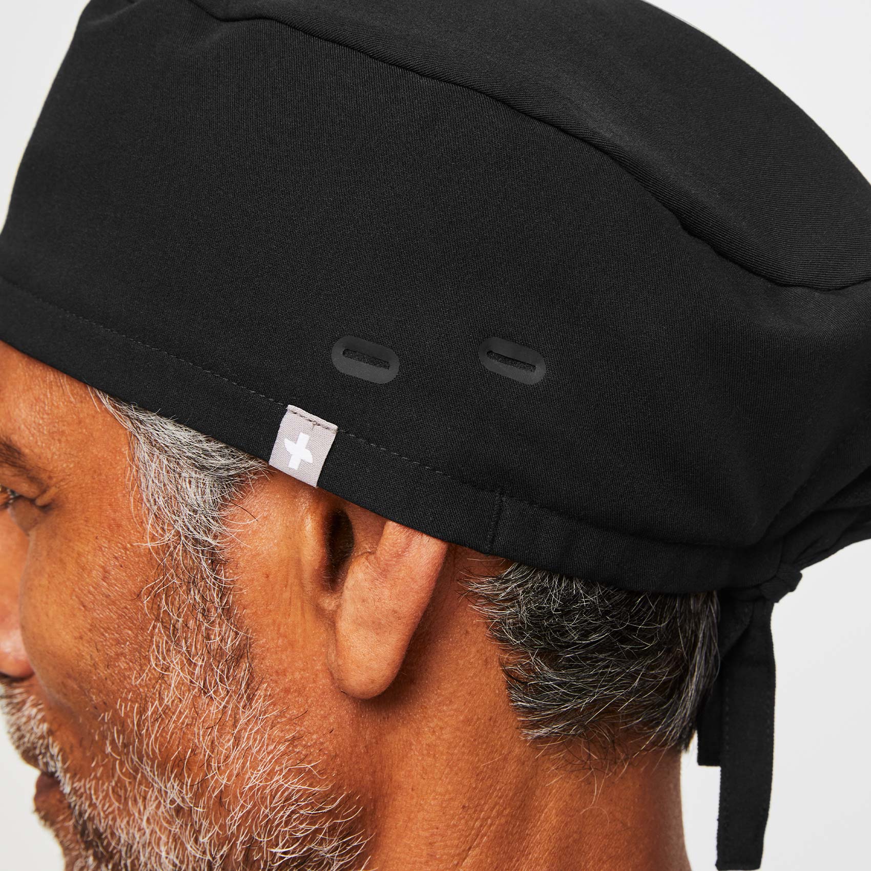 Black Modern - Classic Scrub Cap Buttonholes - Image 4