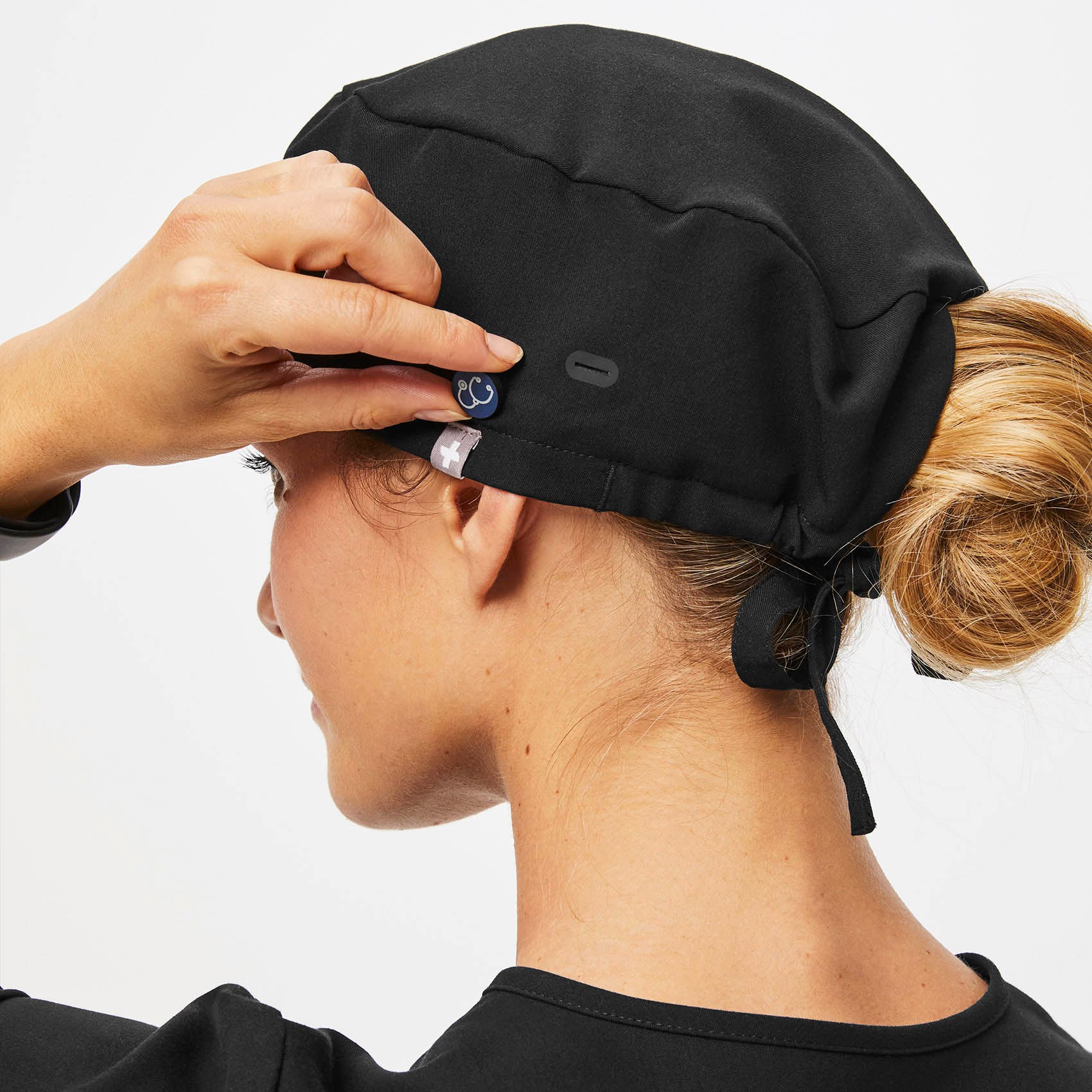Black Modern - Classic Scrub Cap Buttonholes - Image 6