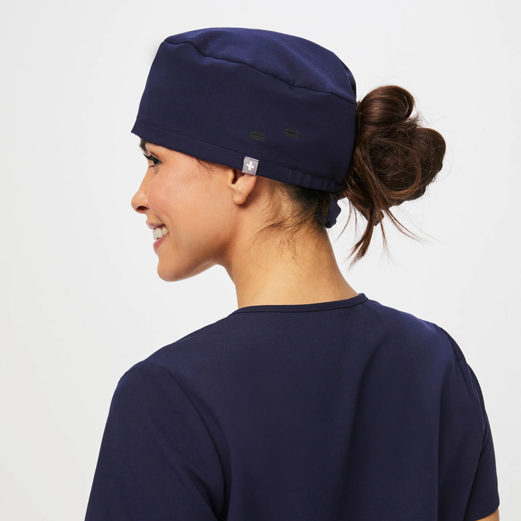 Navy Modern - Classic Scrub Cap Buttonholes - Image 4