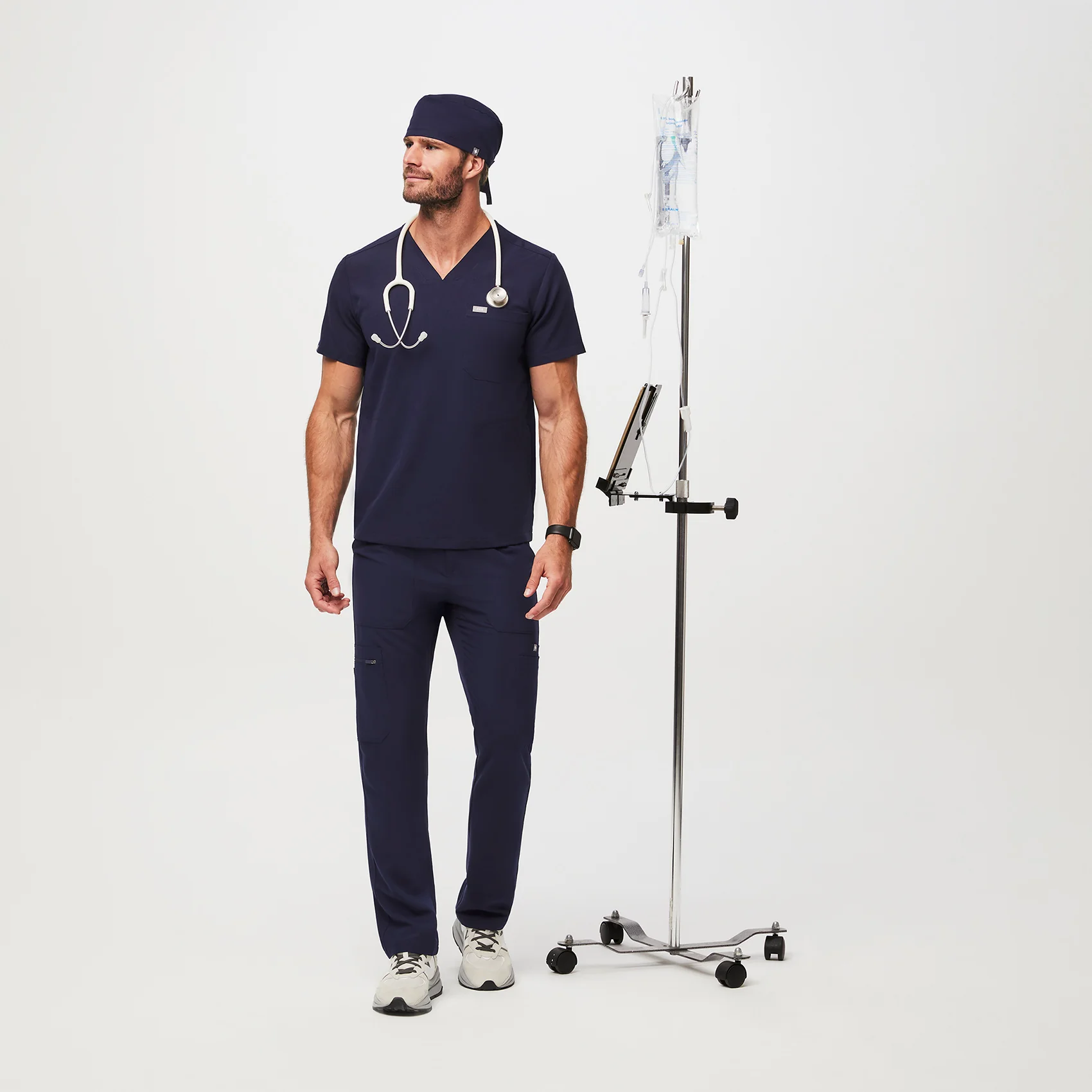 Navy Modern - Classic Scrub Cap Buttonholes - Image 7