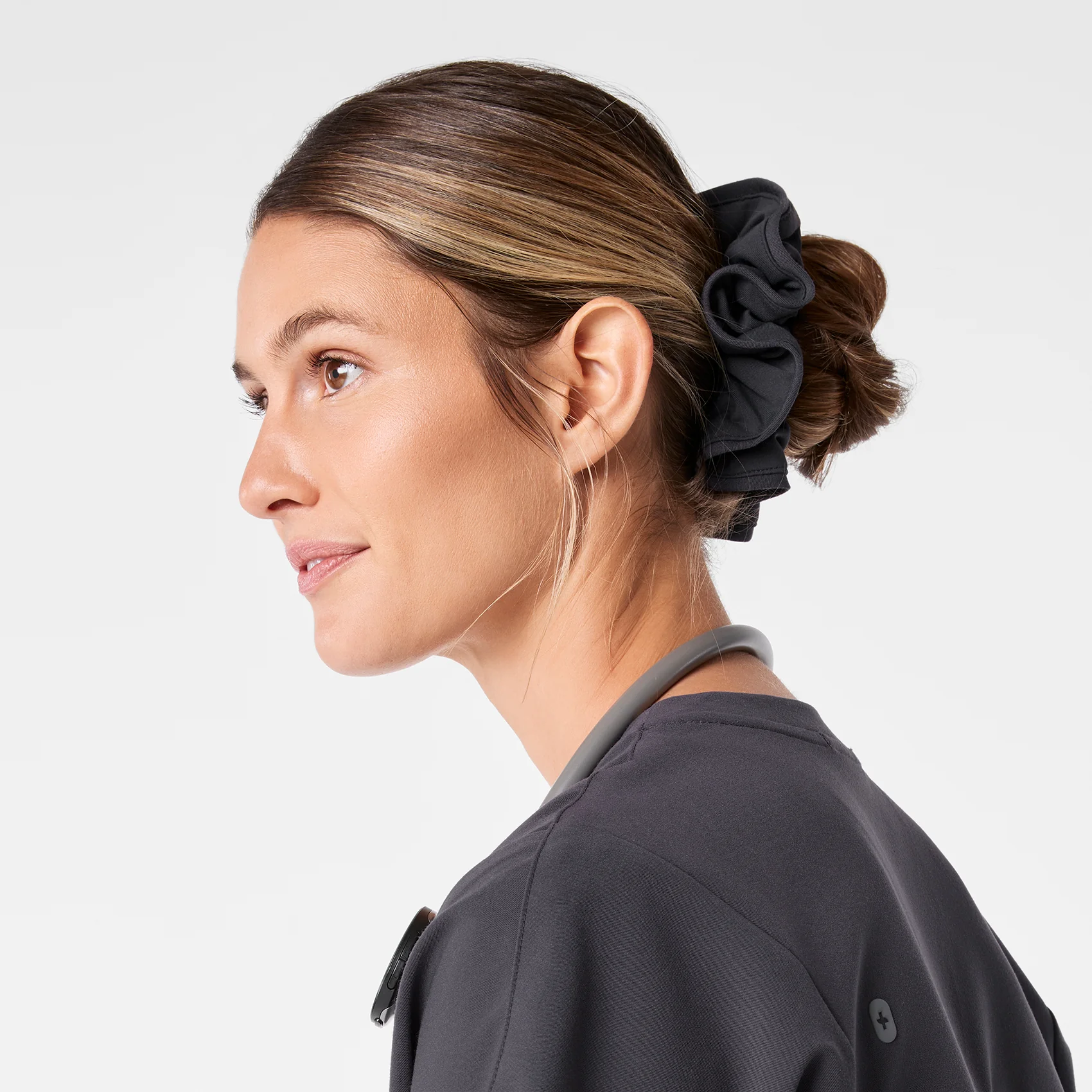 Charcoal Scrunchie - Image 3