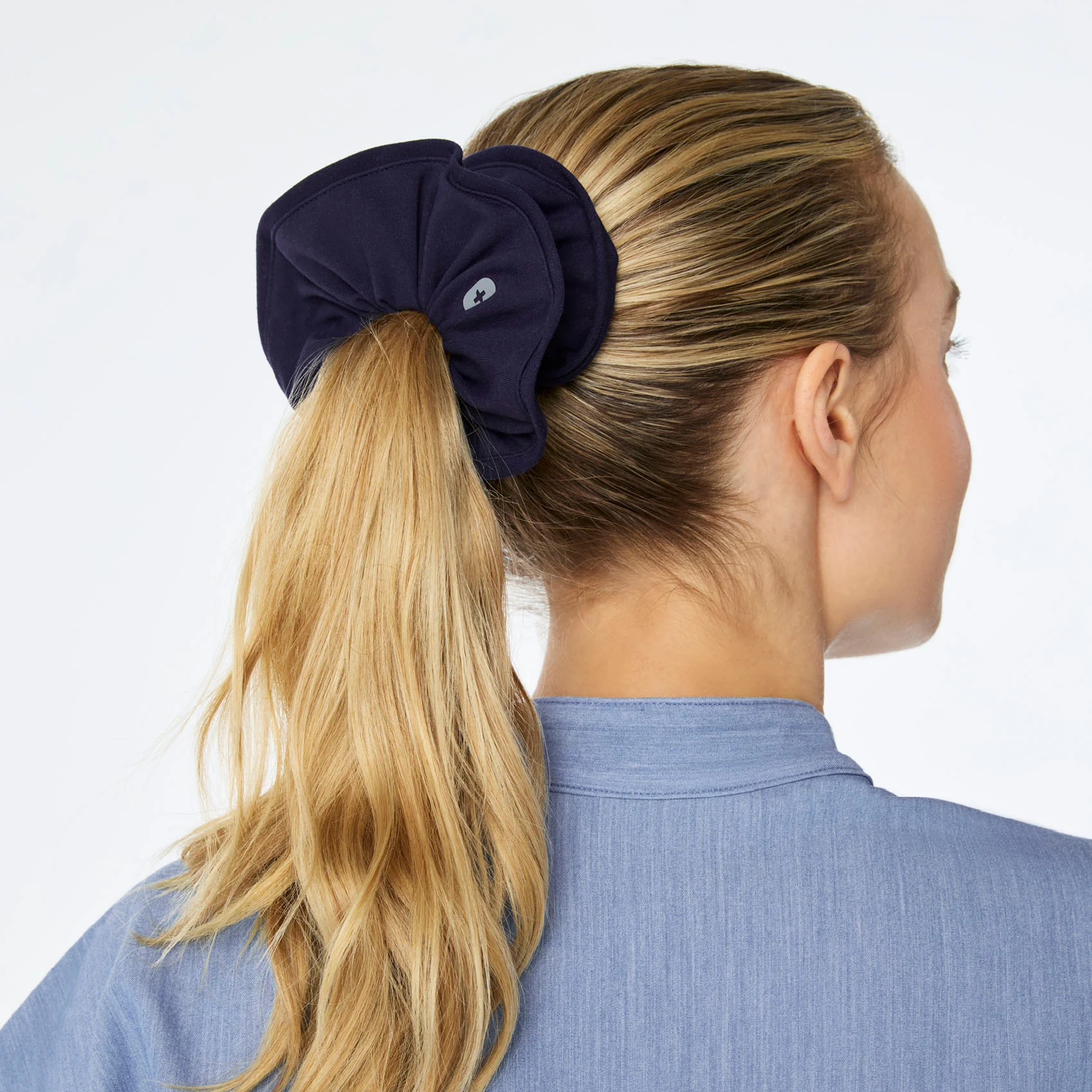 Navy Scrunchie - Image 2