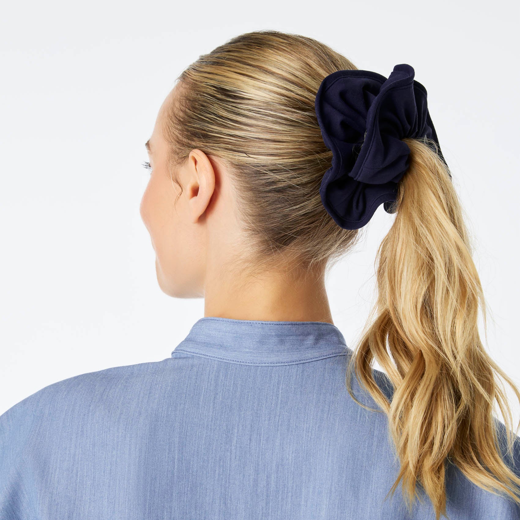 Navy Scrunchie - Image 3