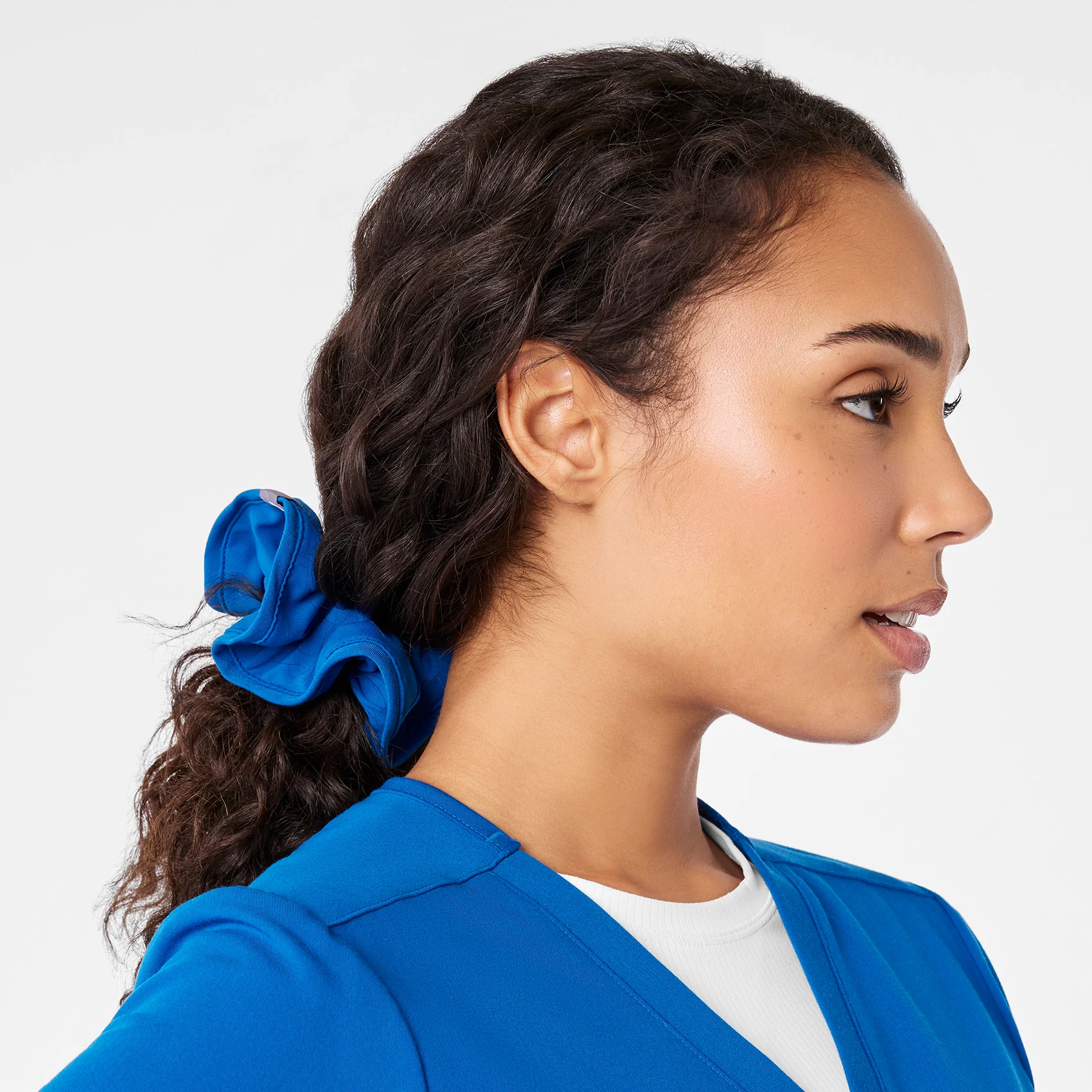 Royal Blue Scrunchie - Image 2