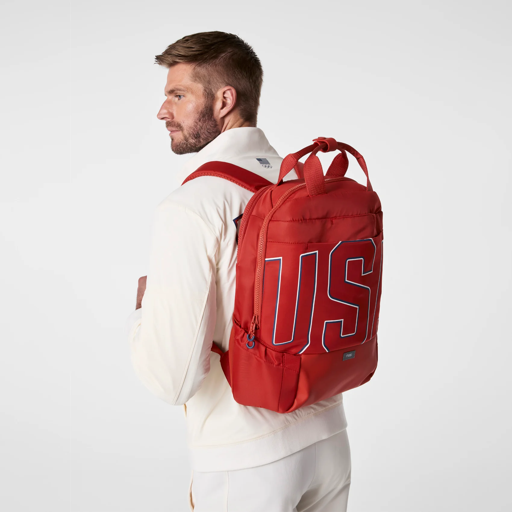unisex Team USA Red FIGS x Team USA - Backpack - Image 4