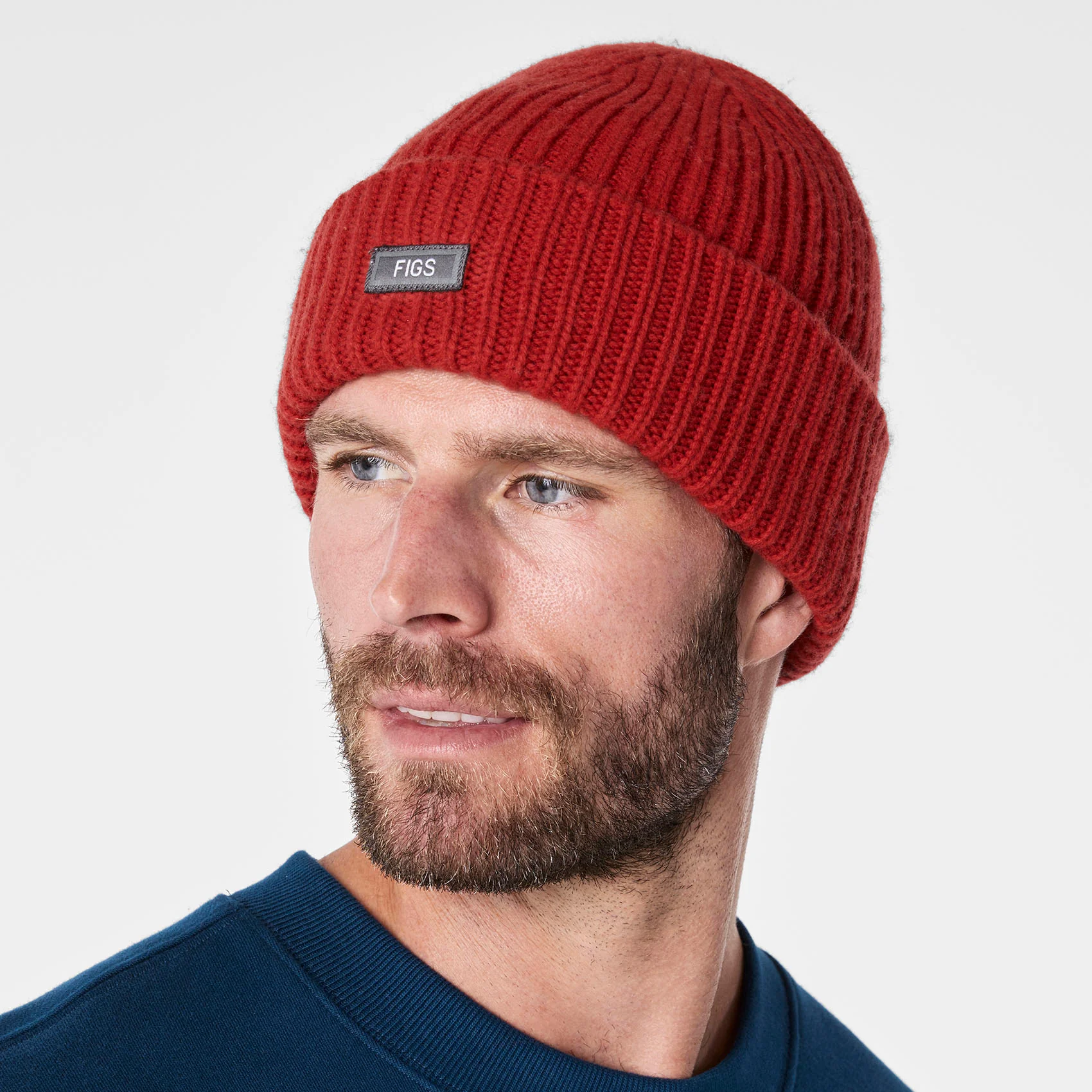 unisex Team USA Red FIGS x Team USA - Knitted Beanie - Image 5