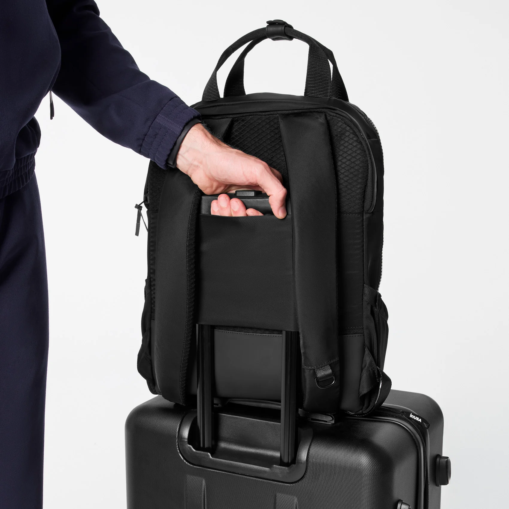 Black The Shift Backpack - Image 11