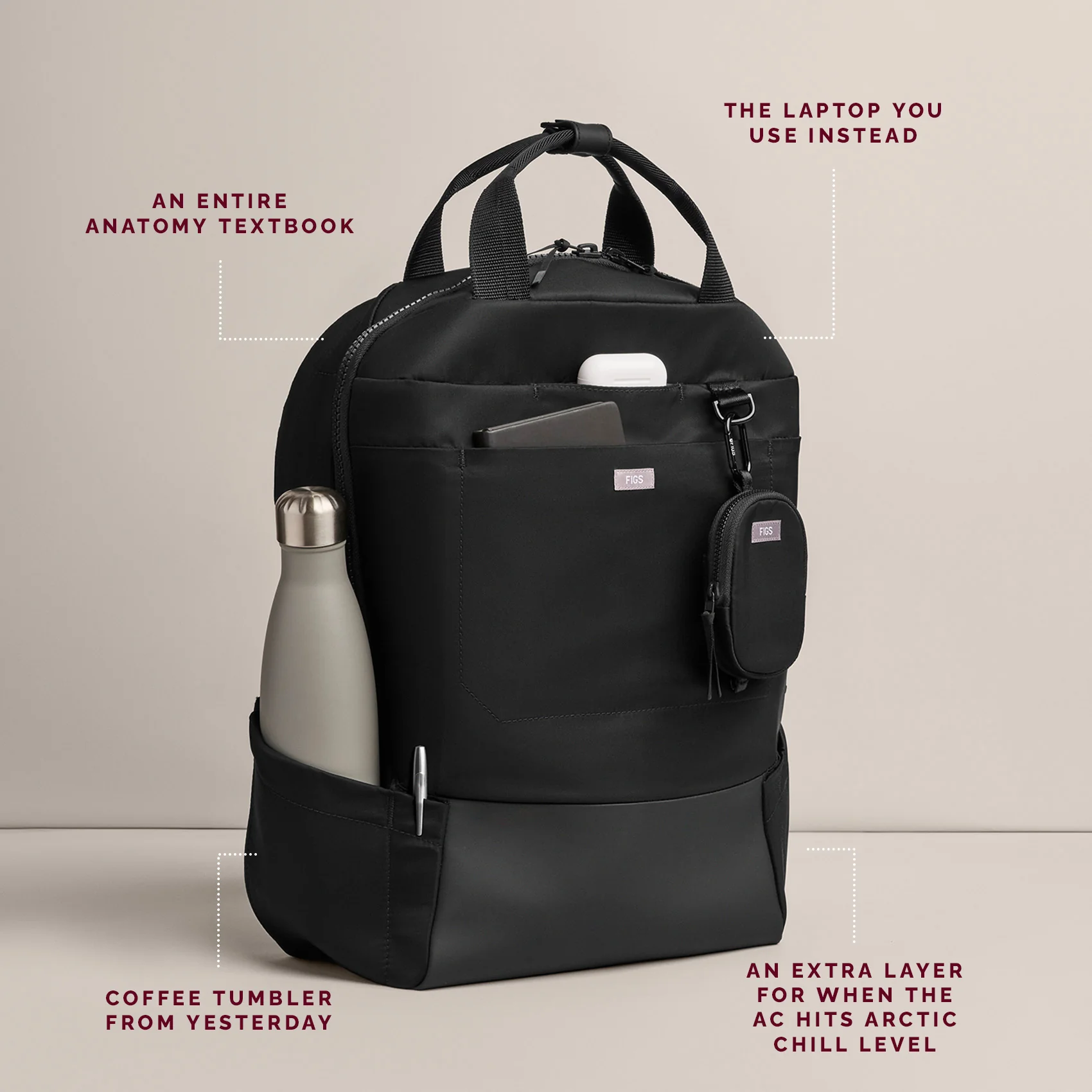 Black The Shift Backpack - Image 12