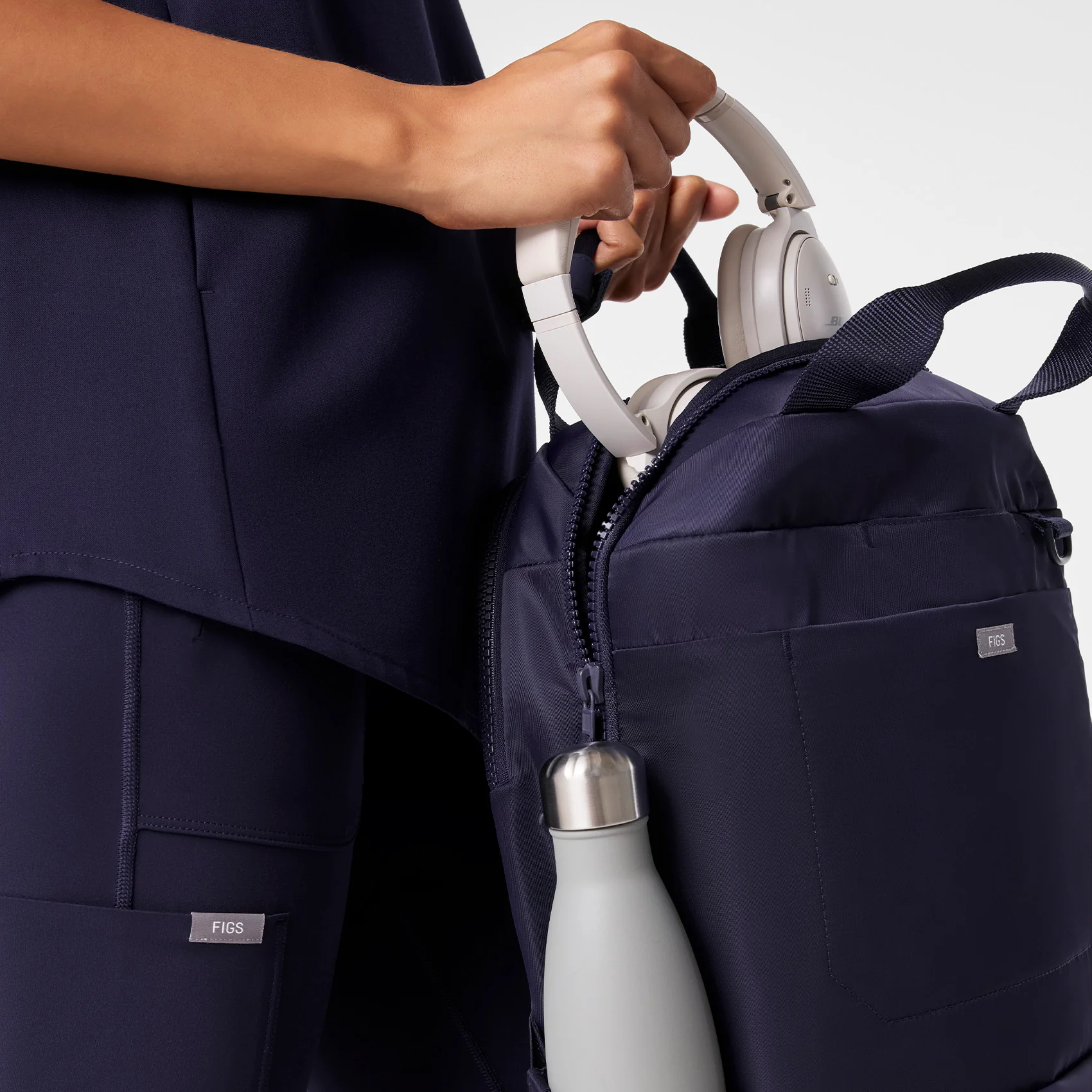 Navy The Shift Backpack - Image 5
