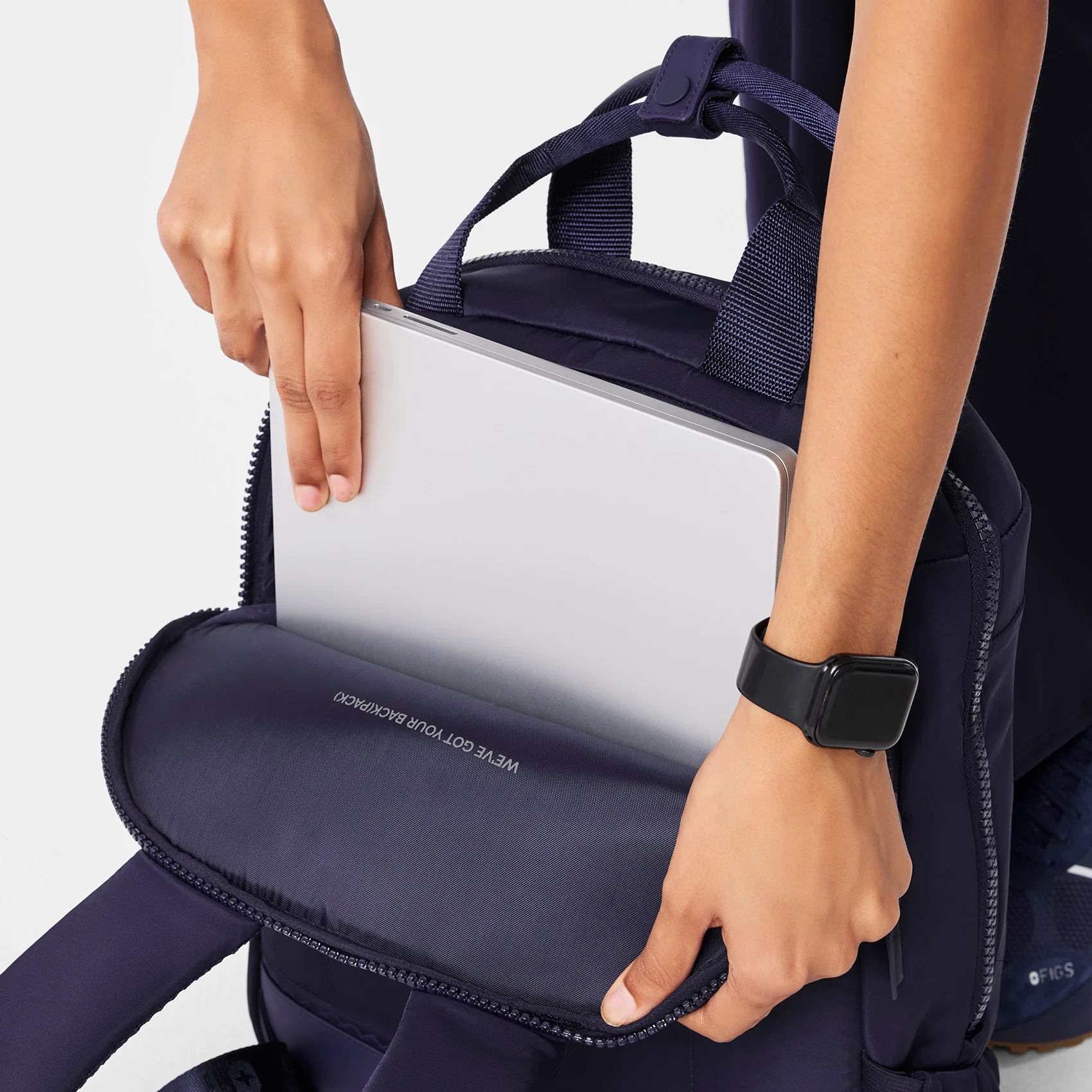 Navy The Shift Backpack - Image 7