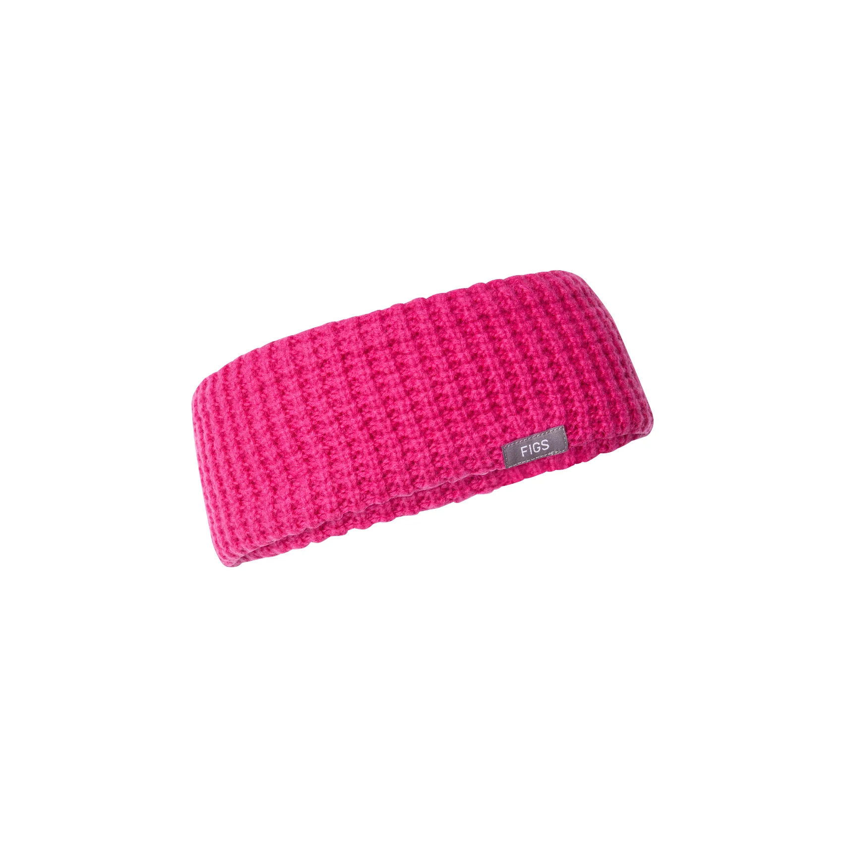 Shocking Pink Waffle Earwarmer - Image 12