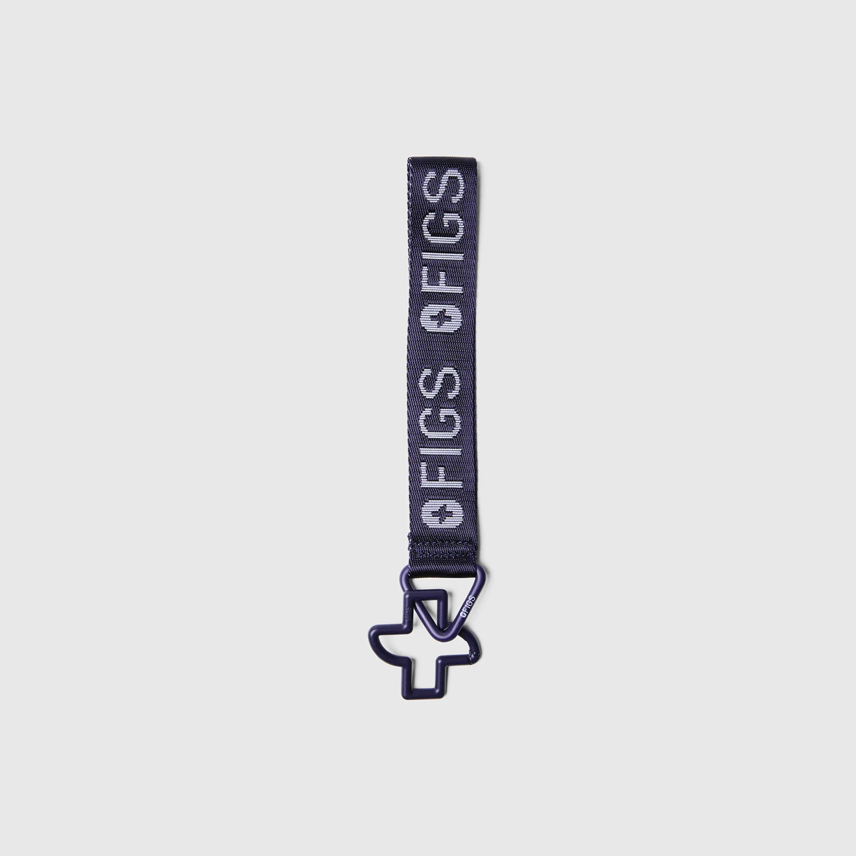 unisex Navy Wristlet Keychain