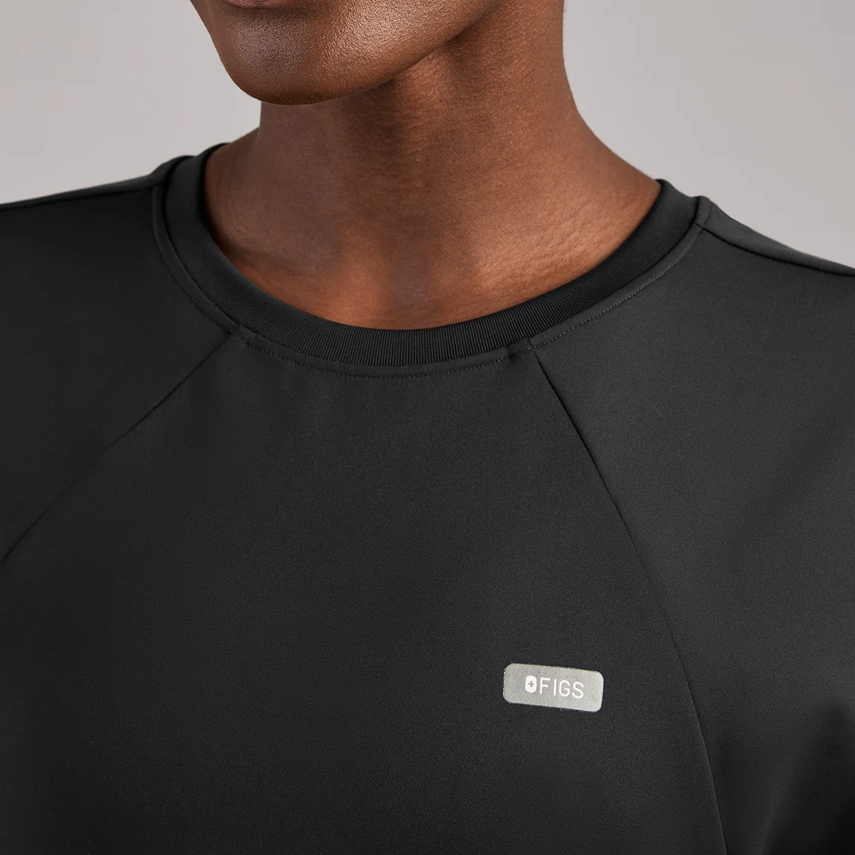 women's Black Alice FORMx™ Slim Crewneck - Scrub Top - Image 6
