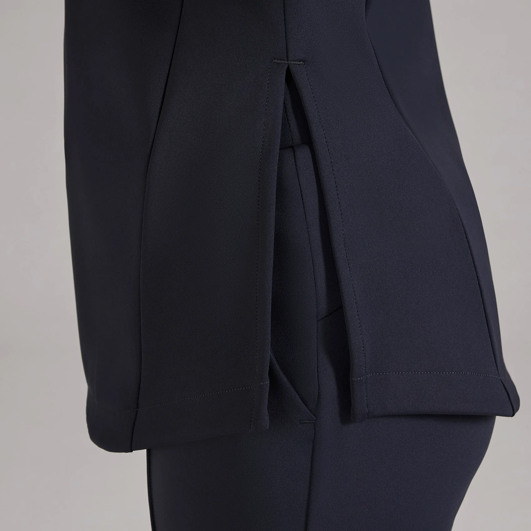 women's Navy Alma FORMx Slim Crewneck Tunic - Scrub Top⢠- Image 10