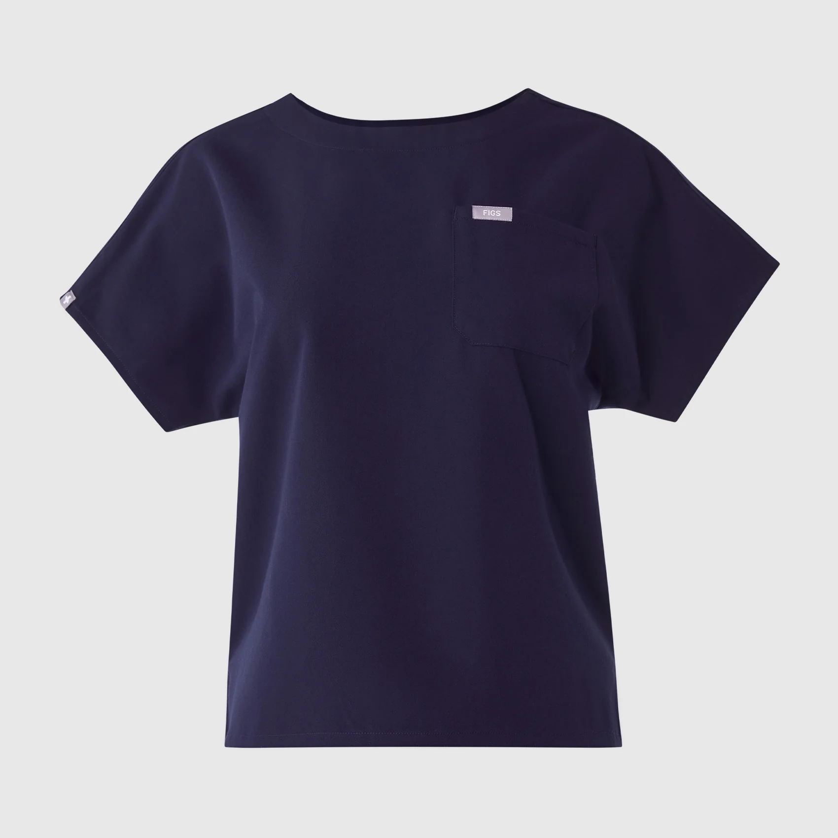 women's Ultraberry Arua Boxy Scoop Neck - Scrub Top - Image 7