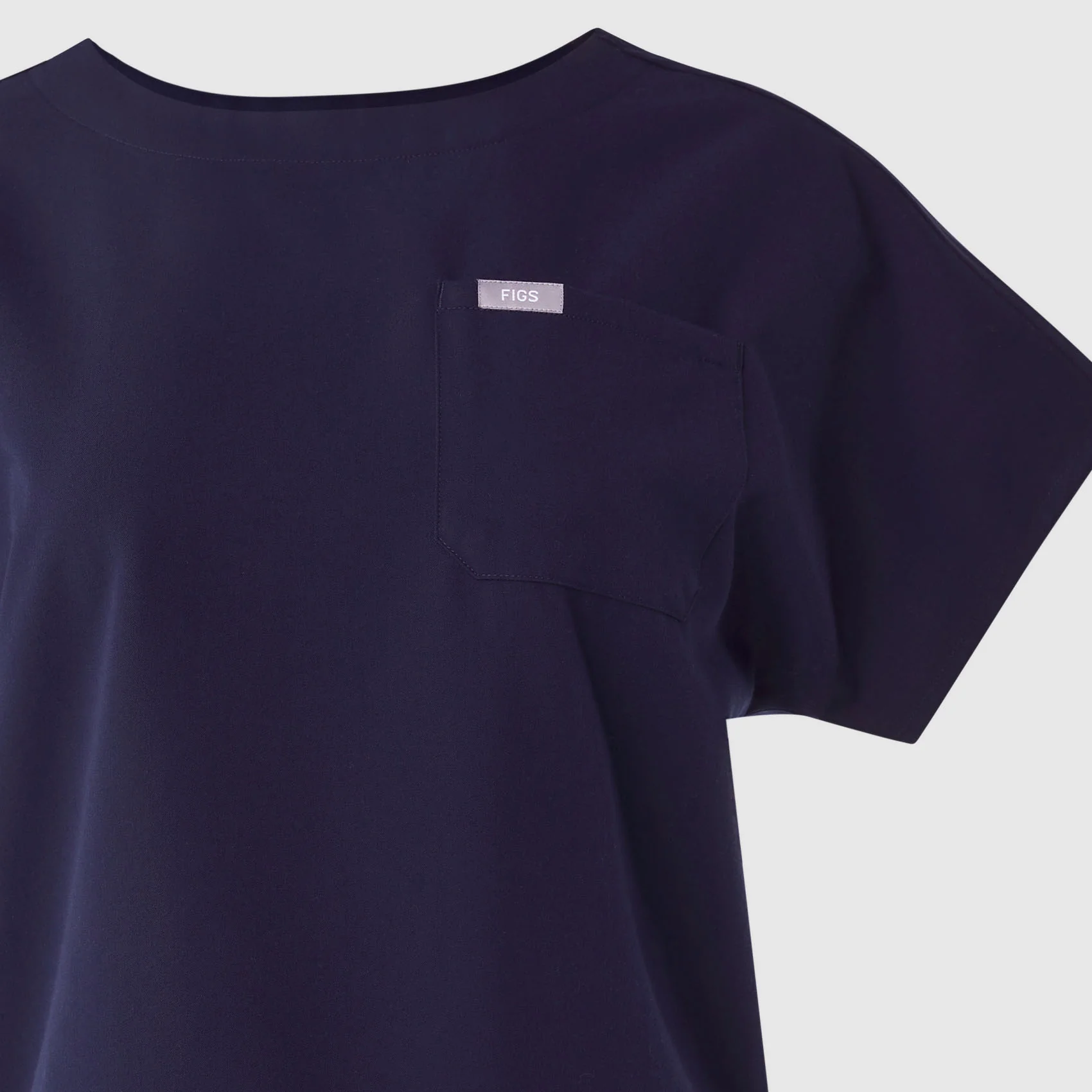 women's Ultraberry Arua Boxy Scoop Neck - Scrub Top - Image 8