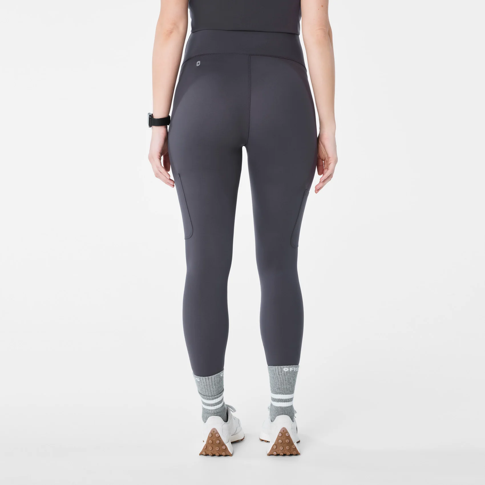 women's Charcoal Ashland - Maternity ScrubLegging™ - Image 4